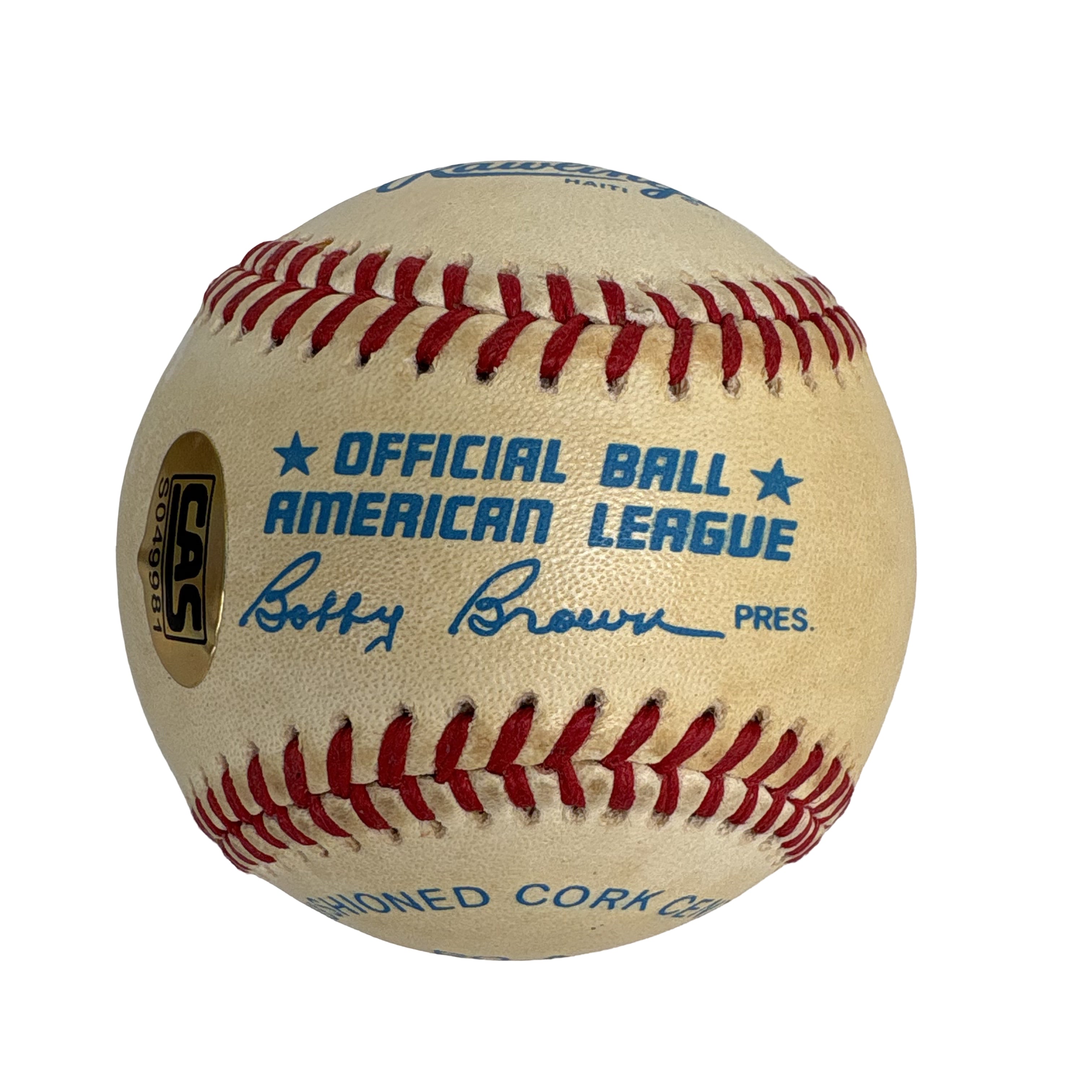 Bob Lemon Cleveland Indians Autographed Signed Baseball CAS Holo