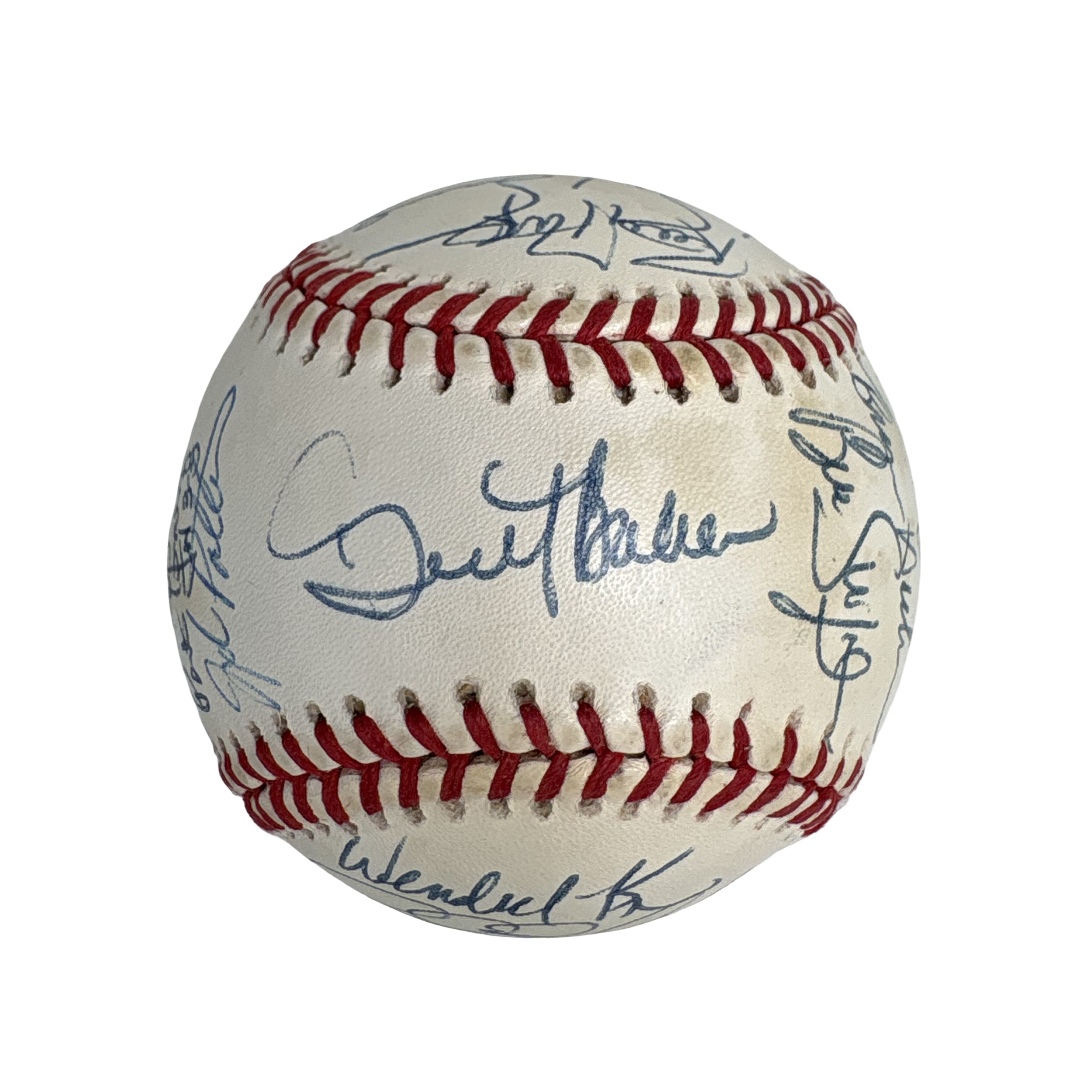 1994 San Francisco Giants Team Autographed Signed Baseball AMCo LOA