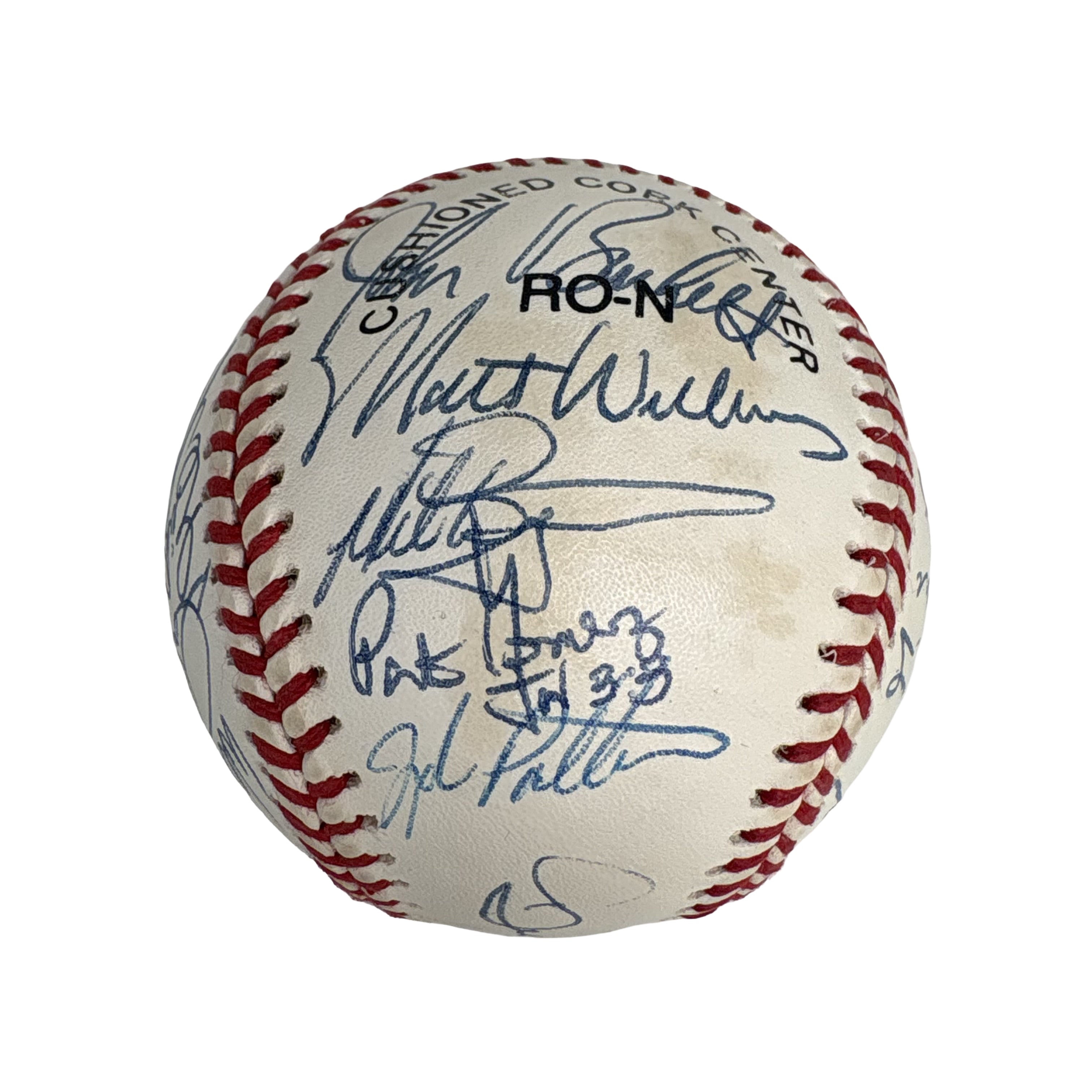 1994 San Francisco Giants Team Autographed Signed Baseball AMCo LOA