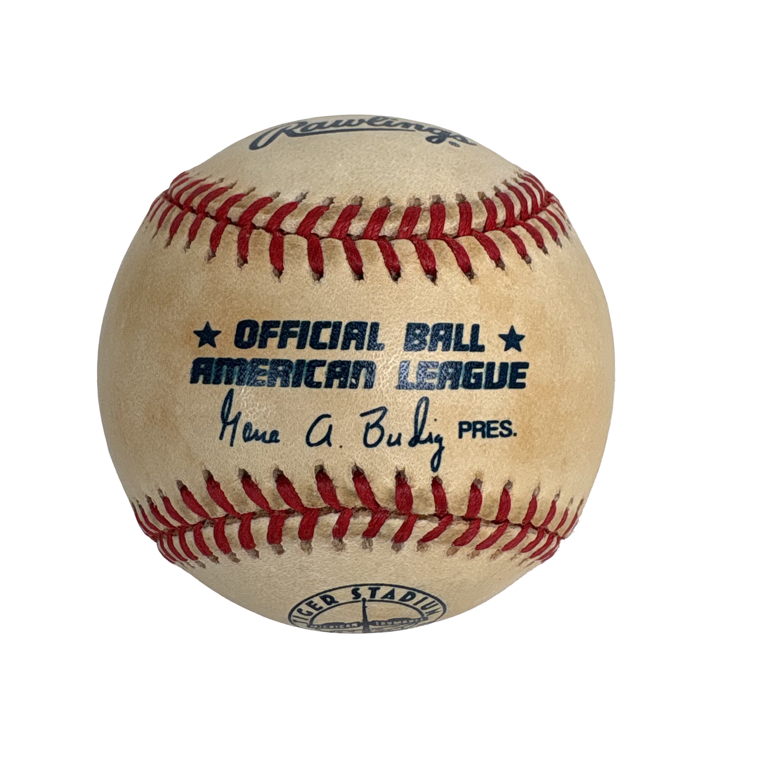 Tiger Stadium Final Game Original Official Commemorative Baseball GA 