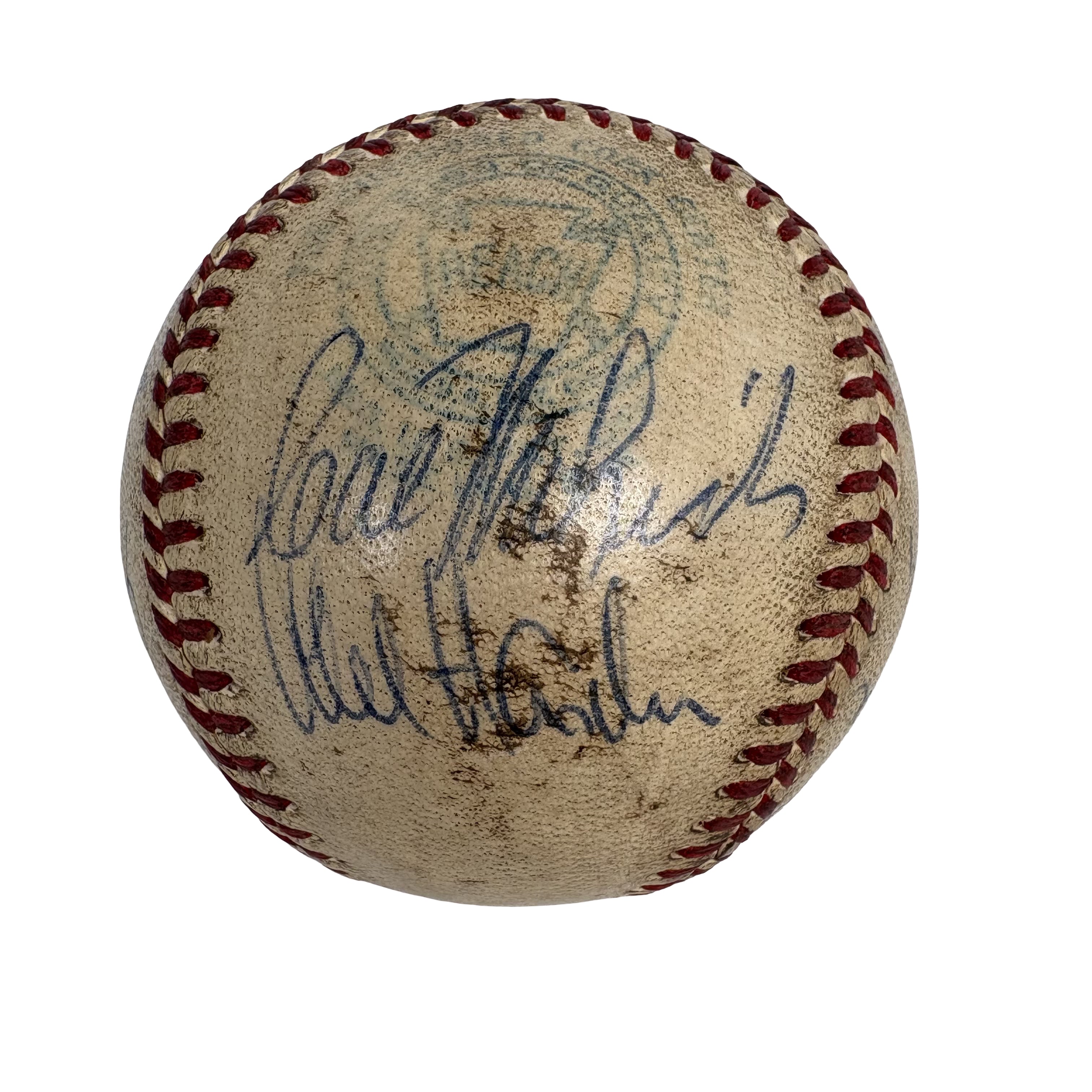 1958 Cleveland Indians Team Autographed Signed Baseball AMCo LOA