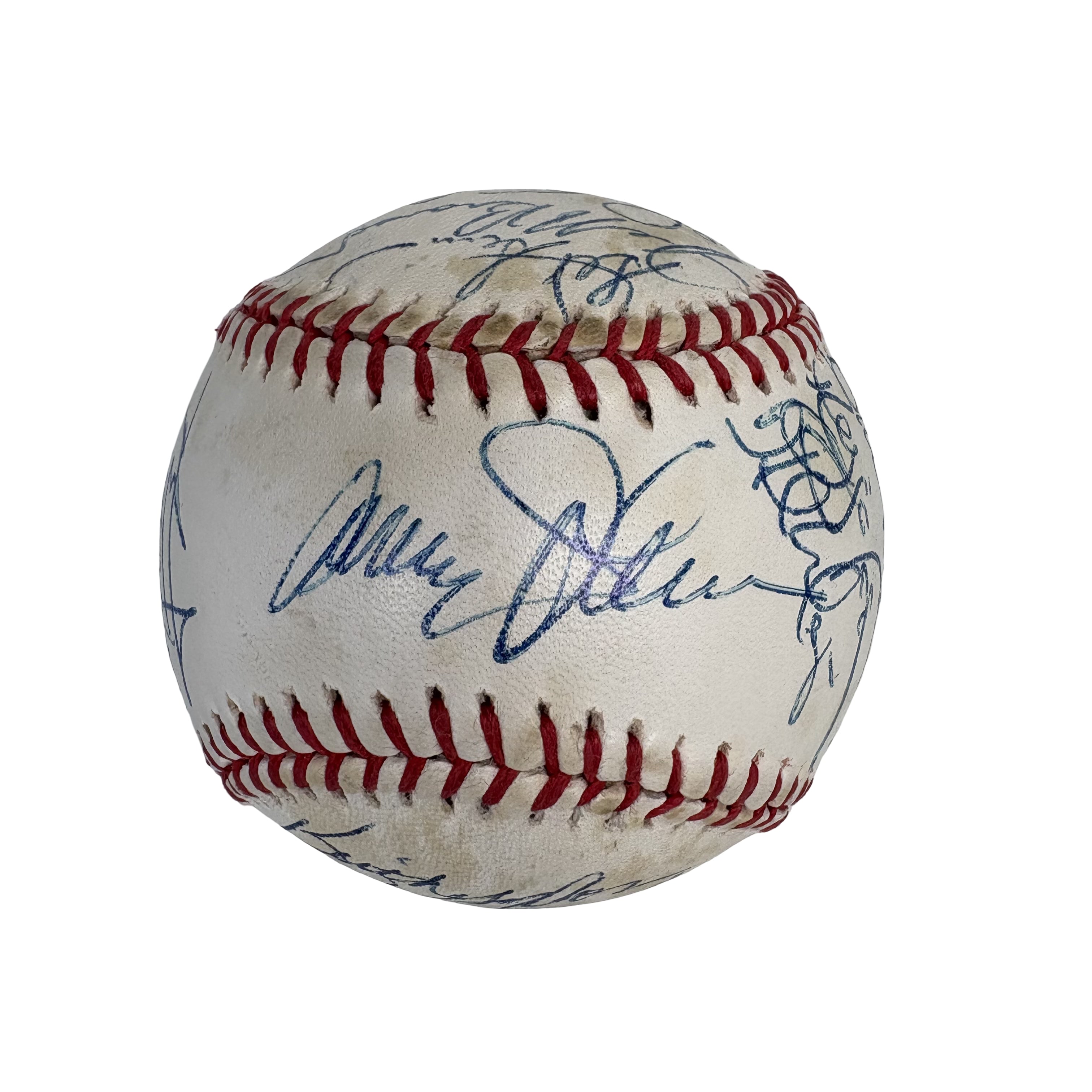 1993 Cincinnati Reds Team Autographed Signed Baseball AMCo LOA