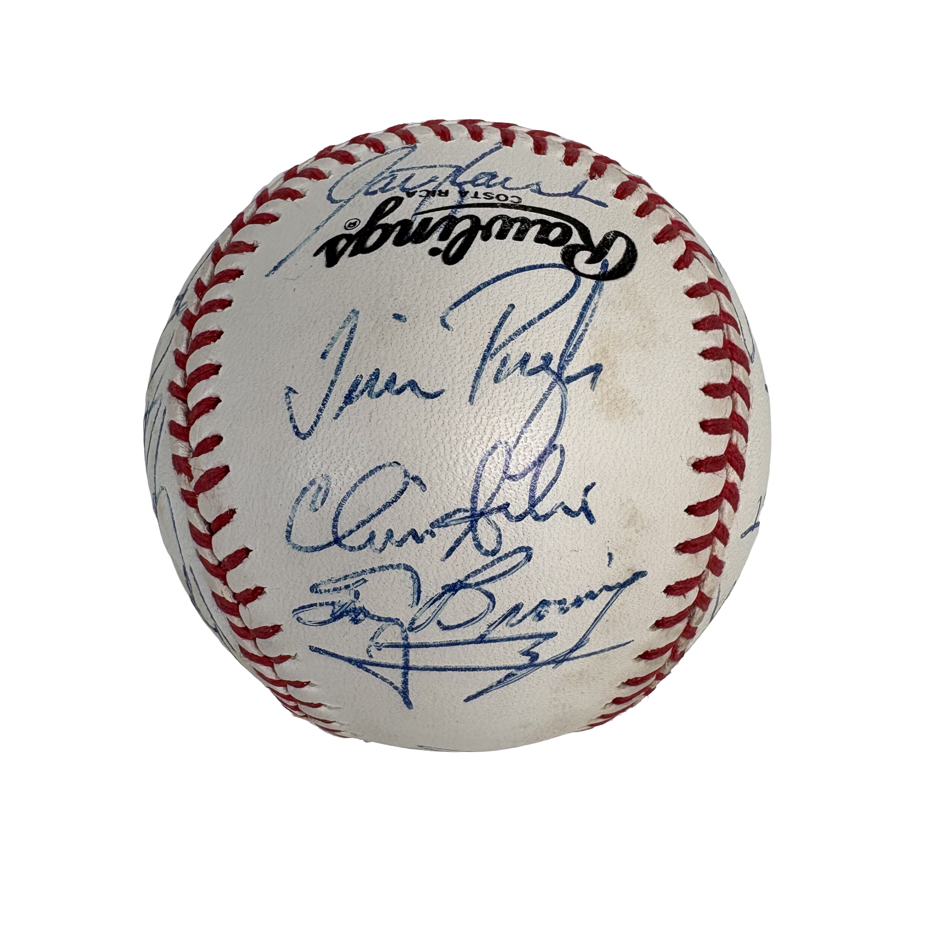 1993 Cincinnati Reds Team Autographed Signed Baseball AMCo LOA