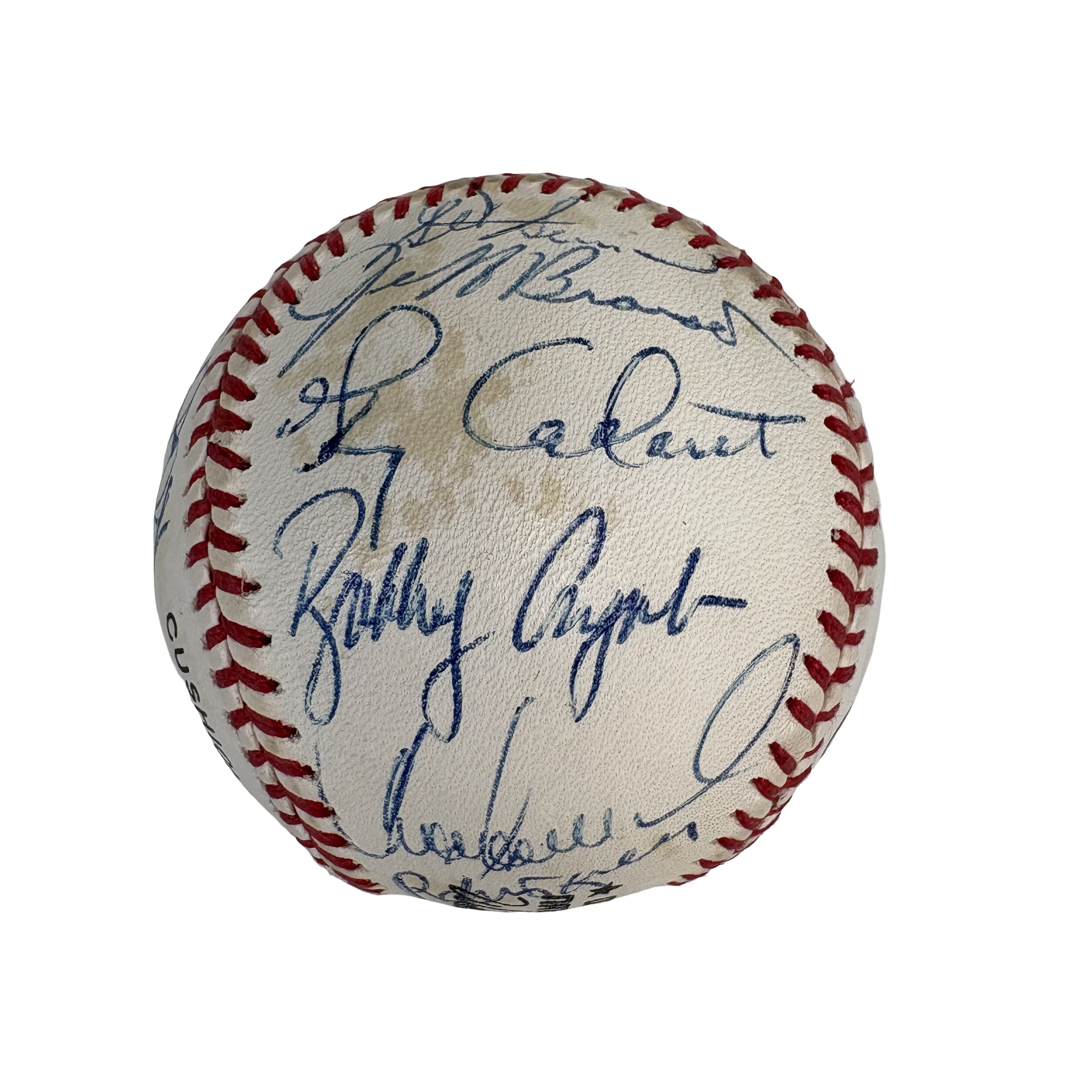 1993 Cincinnati Reds Team Autographed Signed Baseball AMCo LOA
