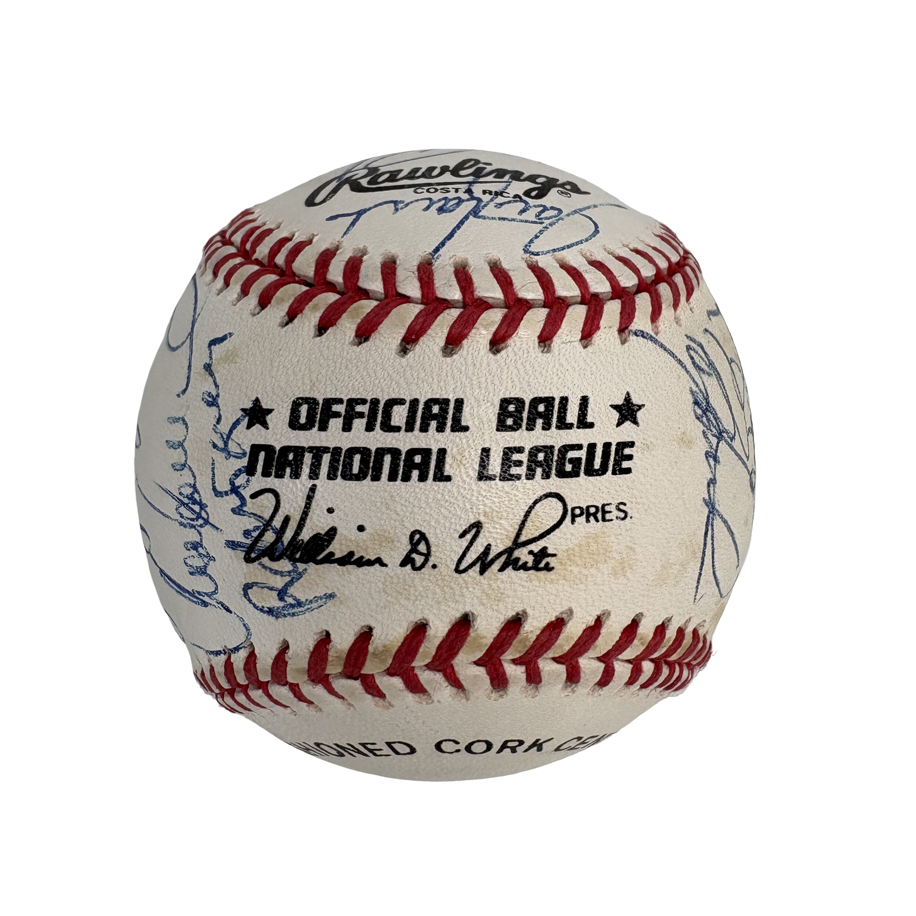 1993 Cincinnati Reds Team Autographed Signed Baseball AMCo LOA
