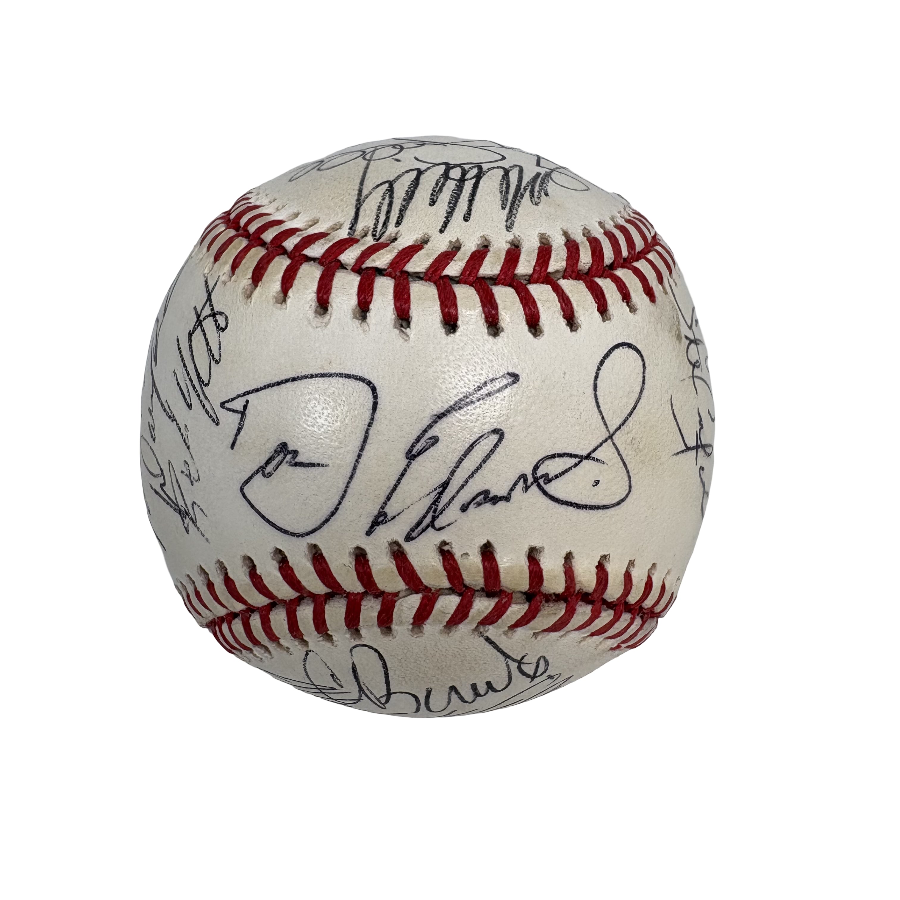 1988 Cleveland Indians Team Autographed Signed Baseball AMCo LOA