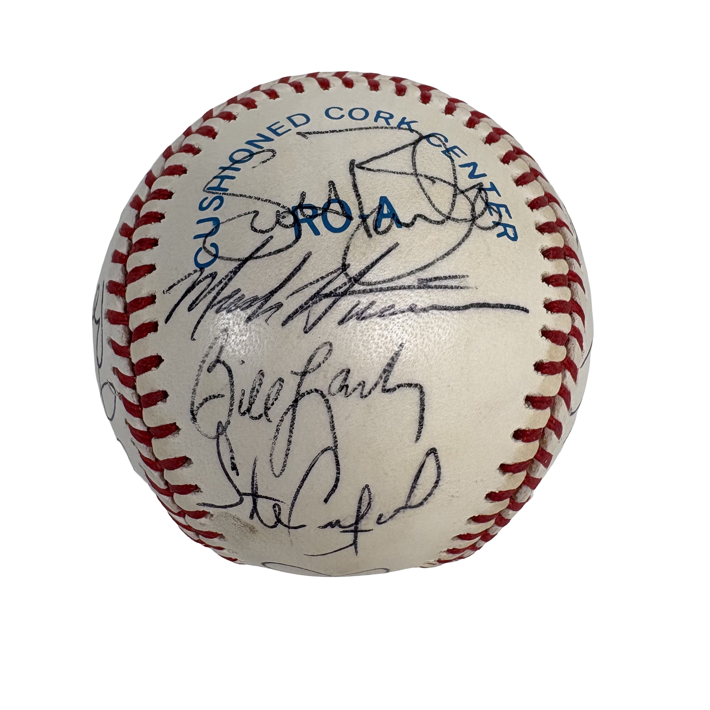 1988 Cleveland Indians Team Autographed Signed Baseball AMCo LOA