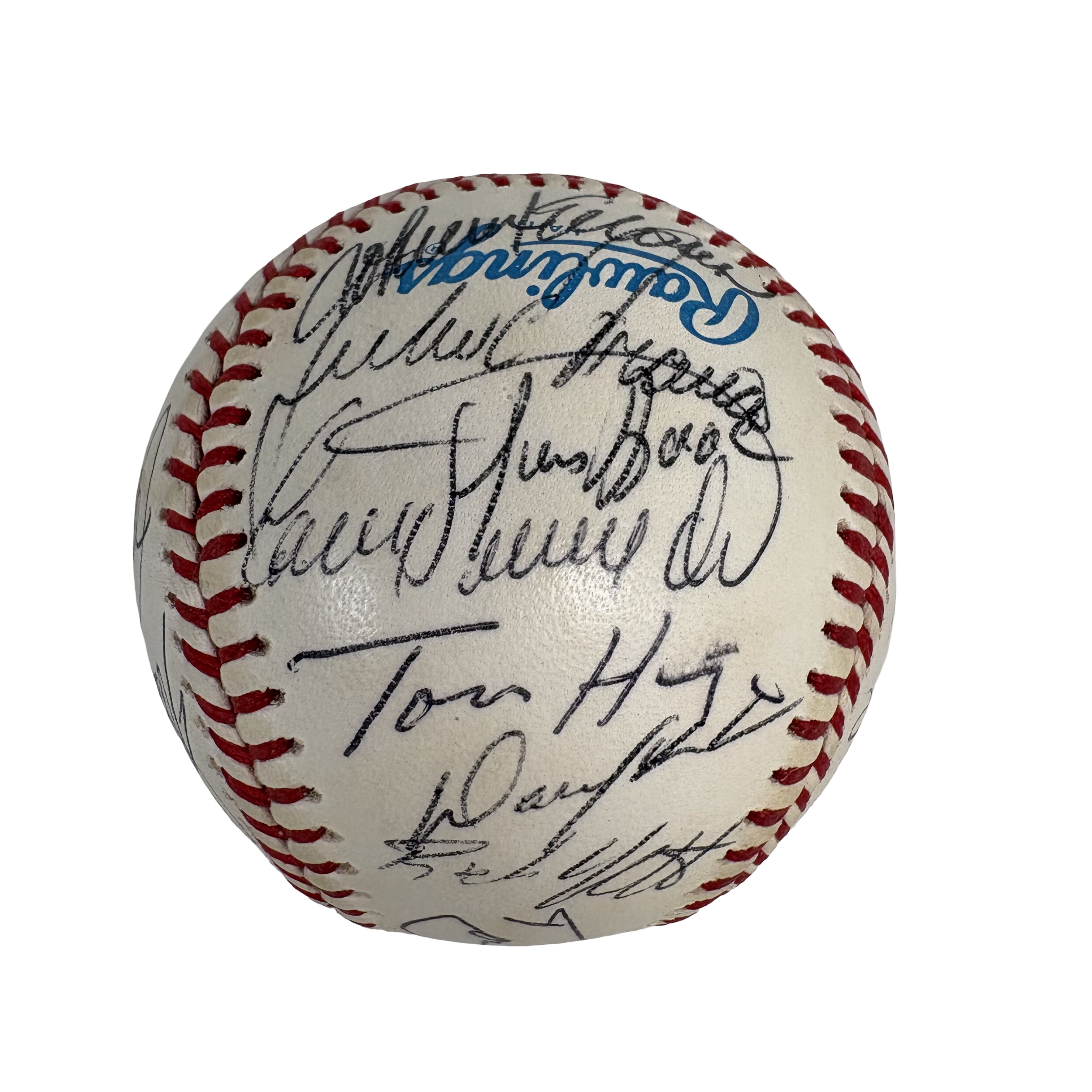 1988 Cleveland Indians Team Autographed Signed Baseball AMCo LOA