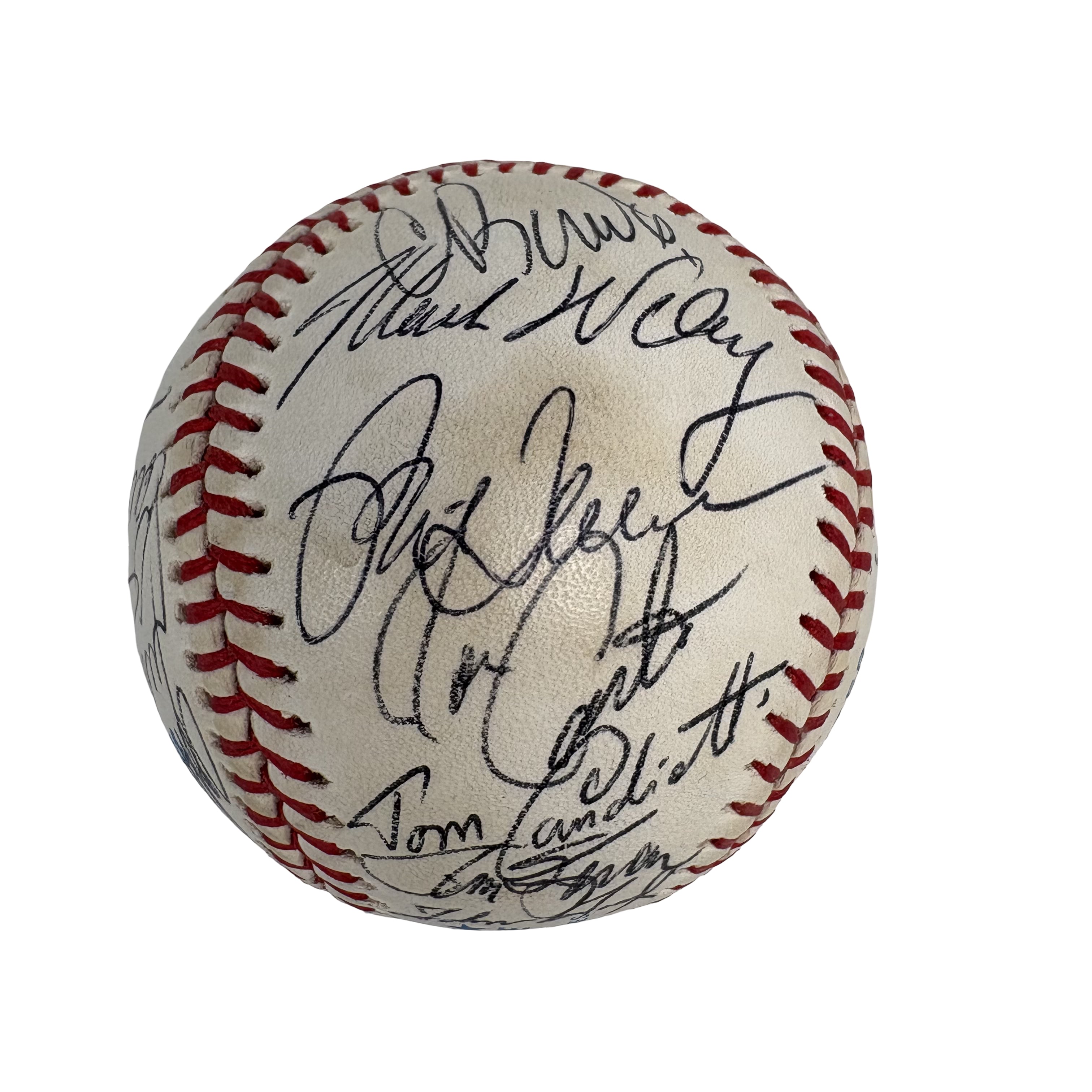 1988 Cleveland Indians Team Autographed Signed Baseball AMCo LOA