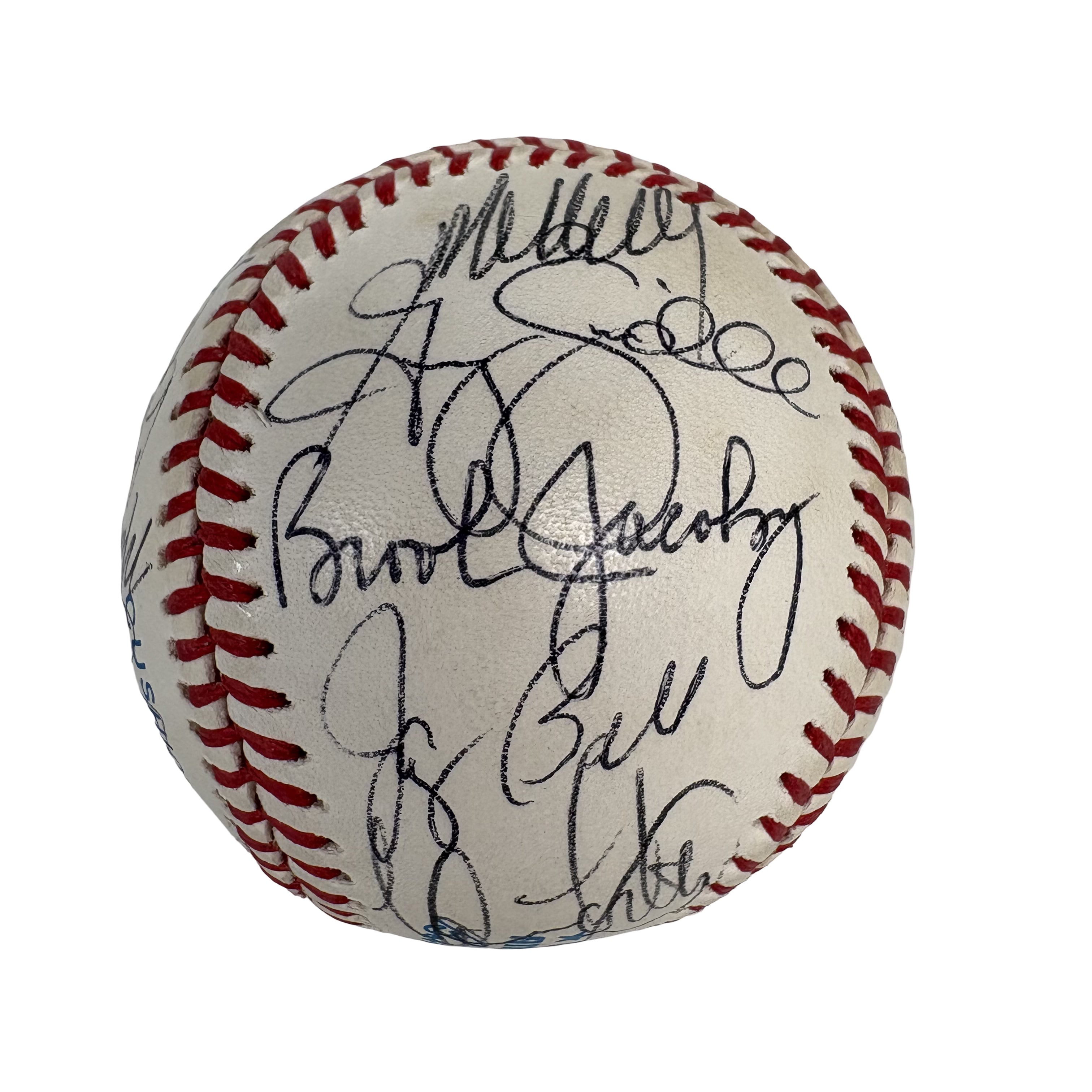 1988 Cleveland Indians Team Autographed Signed Baseball AMCo LOA
