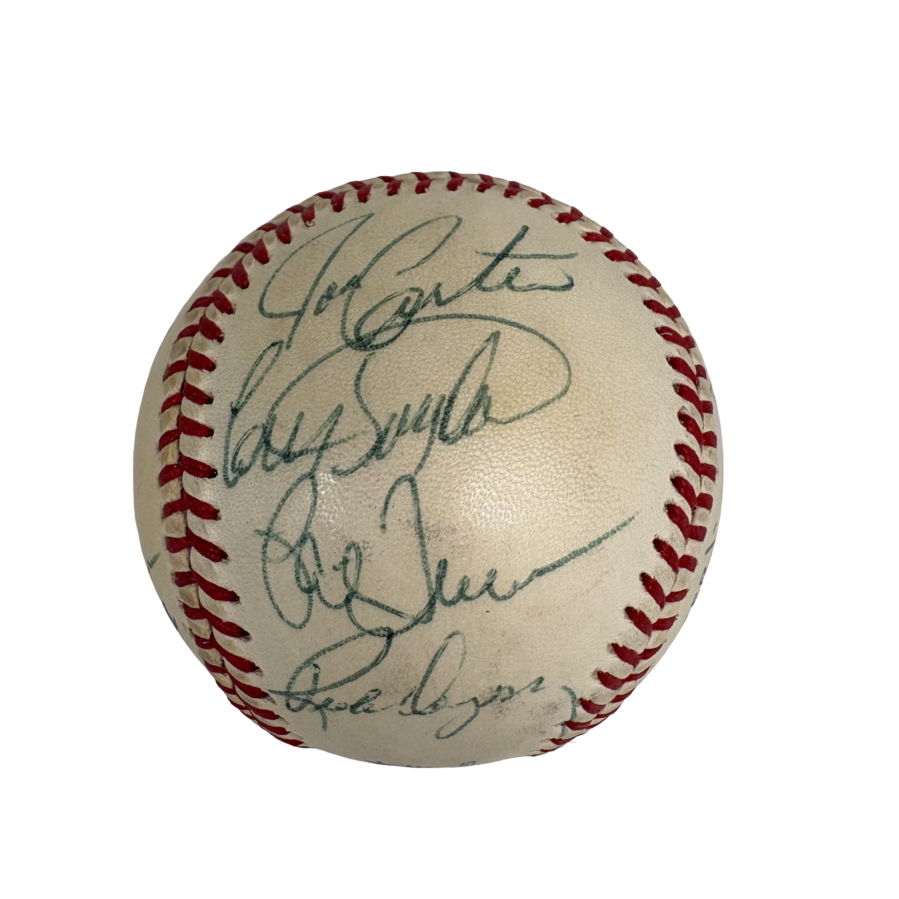 1987 Cleveland Indians Team Autographed Signed Baseball AMCo LOA