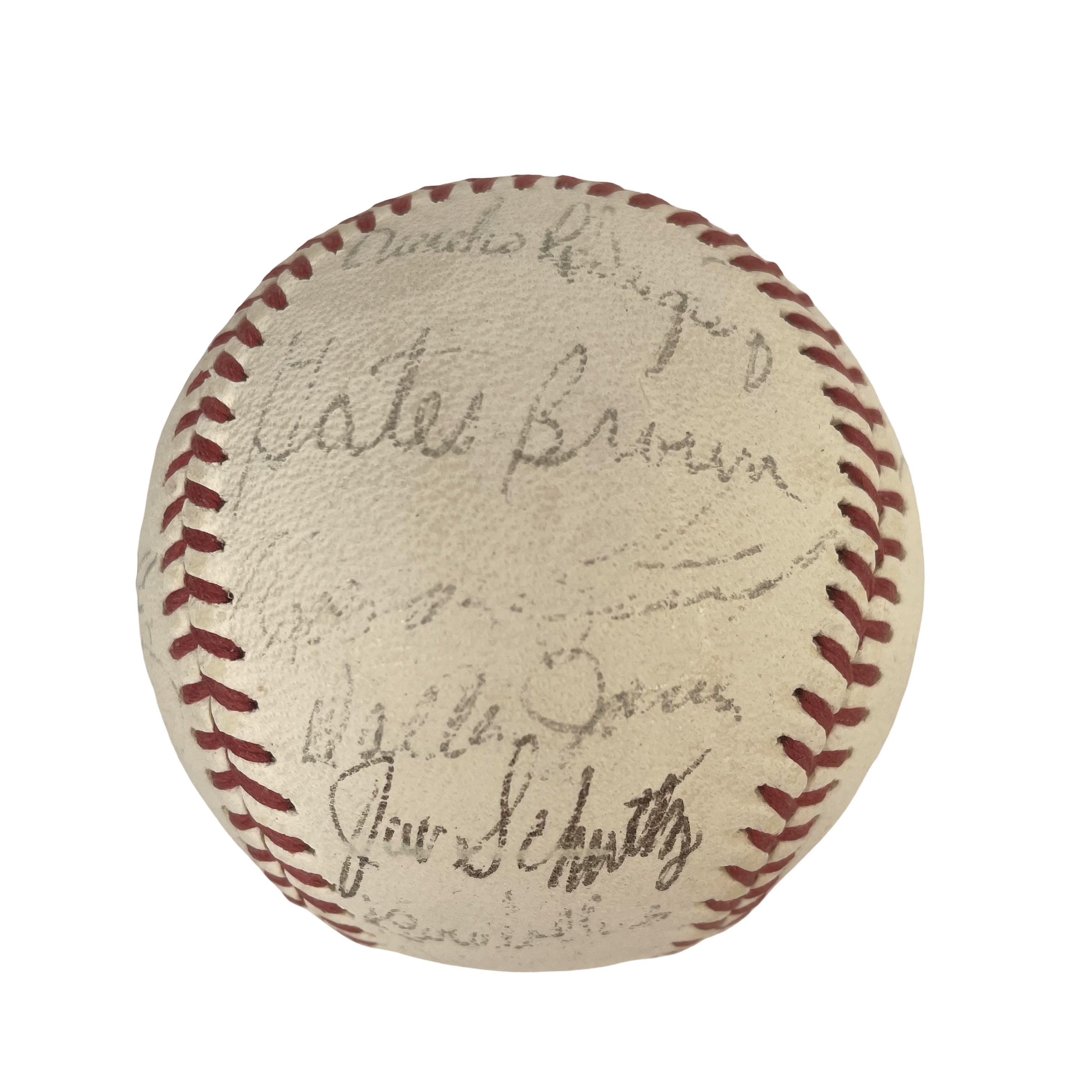 1971 Detroit Tigers Team Autographed Signed Baseball AMCo LOA