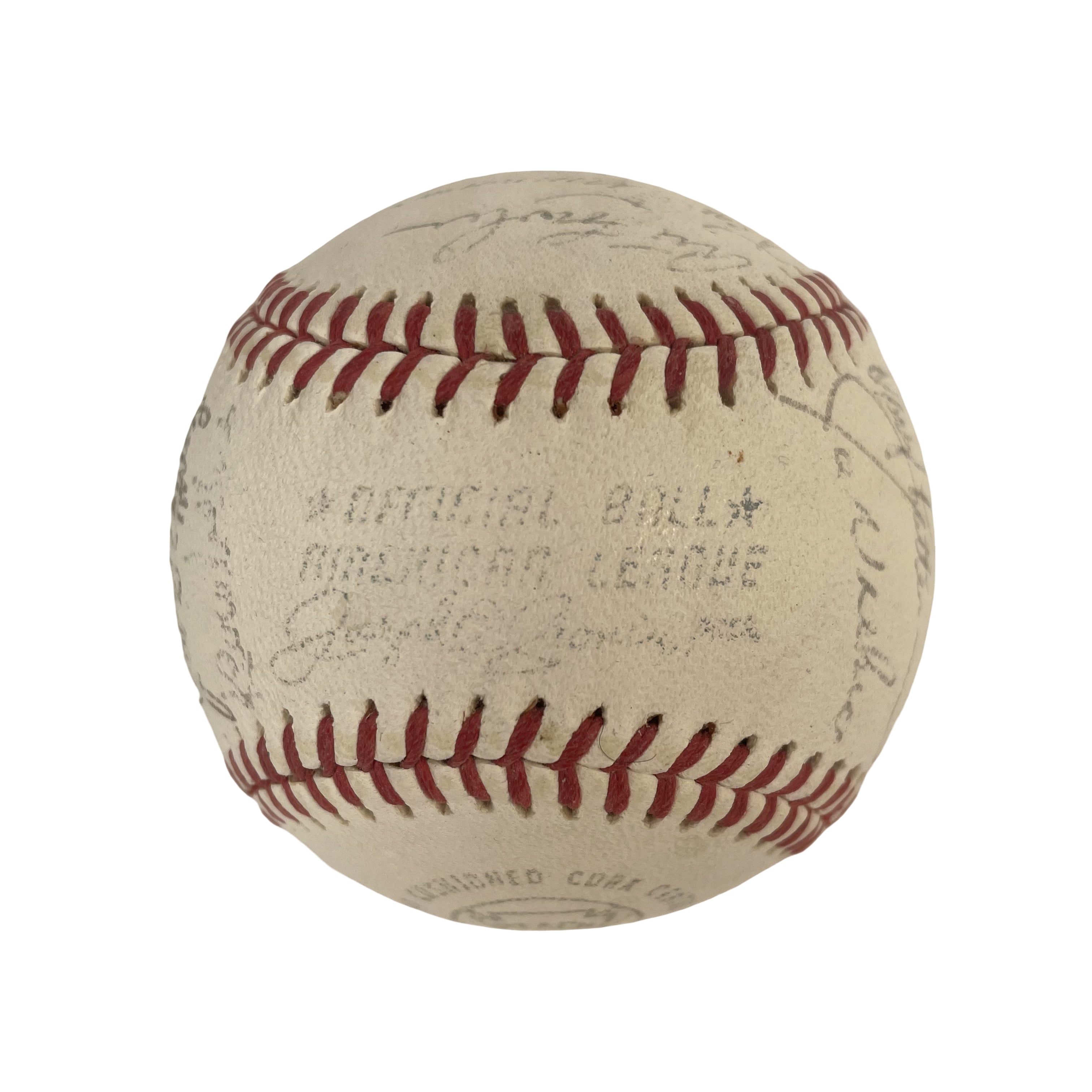 1971 Detroit Tigers Team Autographed Signed Baseball AMCo LOA