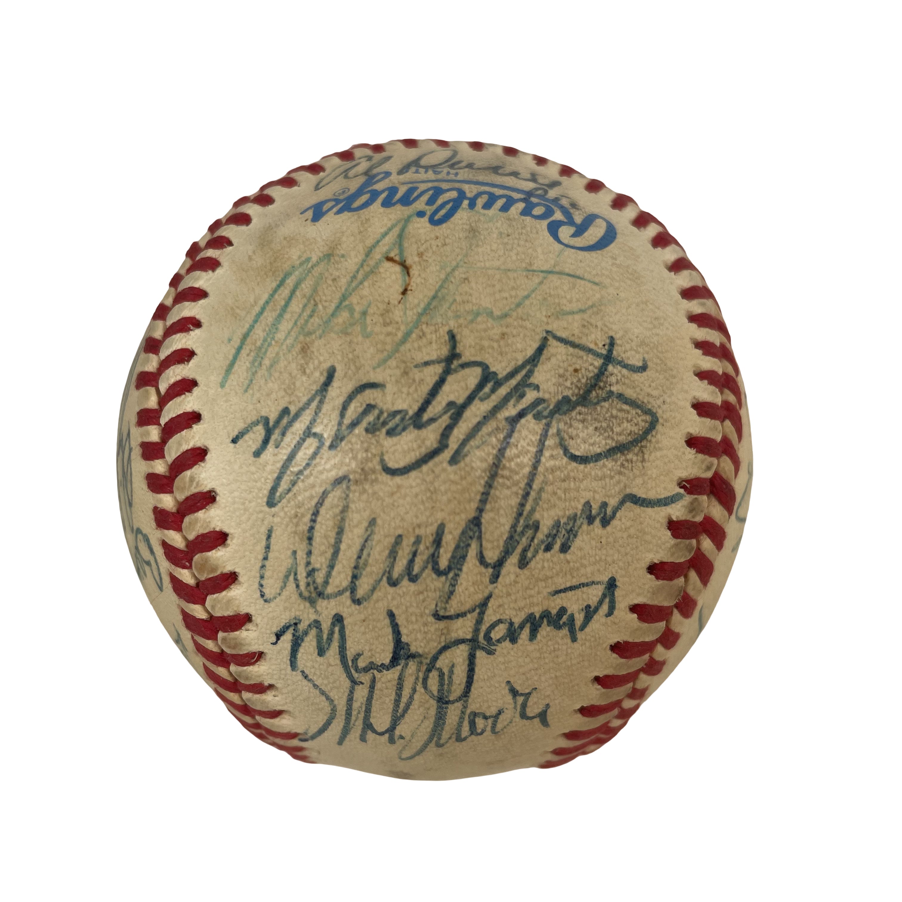 1985 Seattle Mariners Team Autographed Signed Baseball AMCo LOA