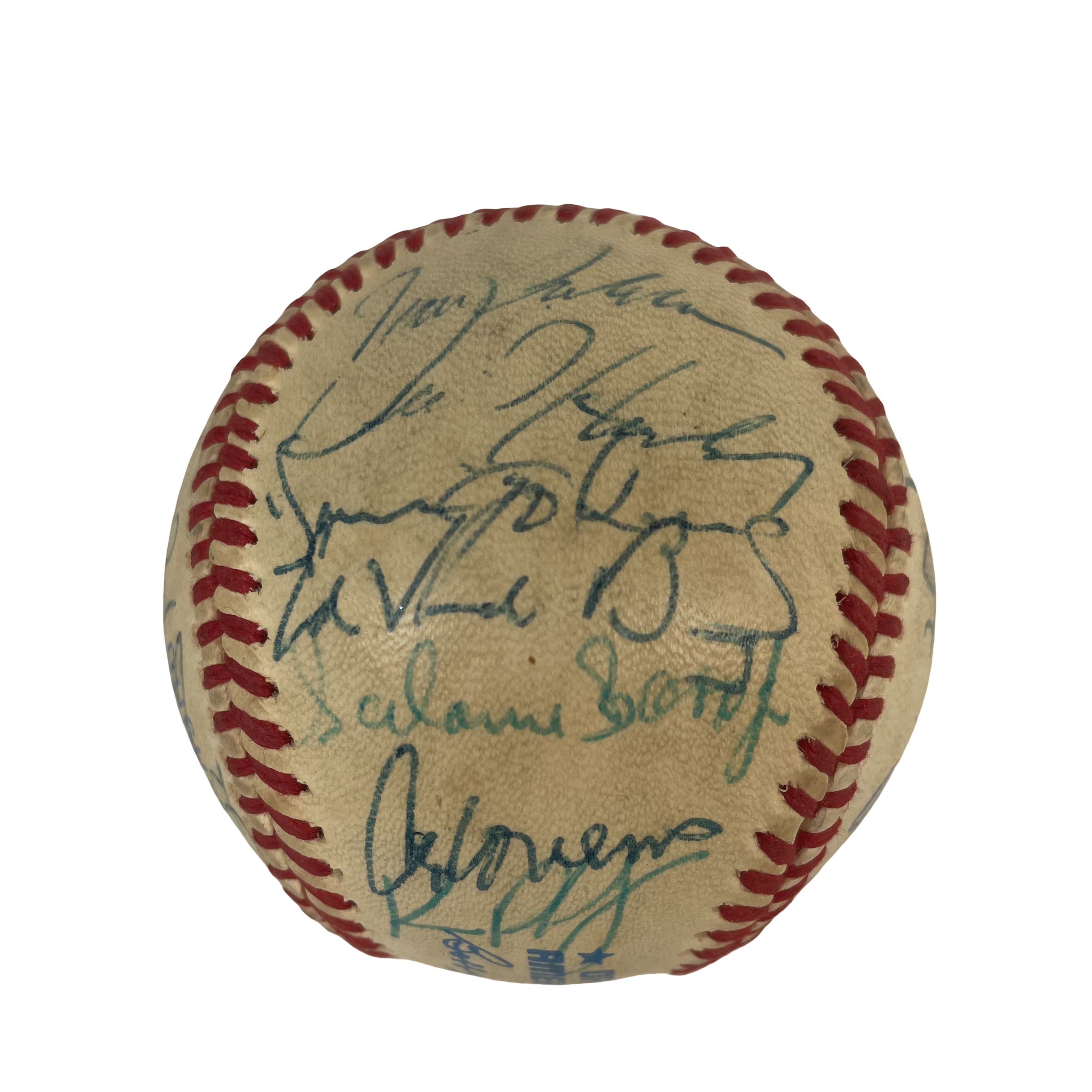 1985 Seattle Mariners Team Autographed Signed Baseball AMCo LOA