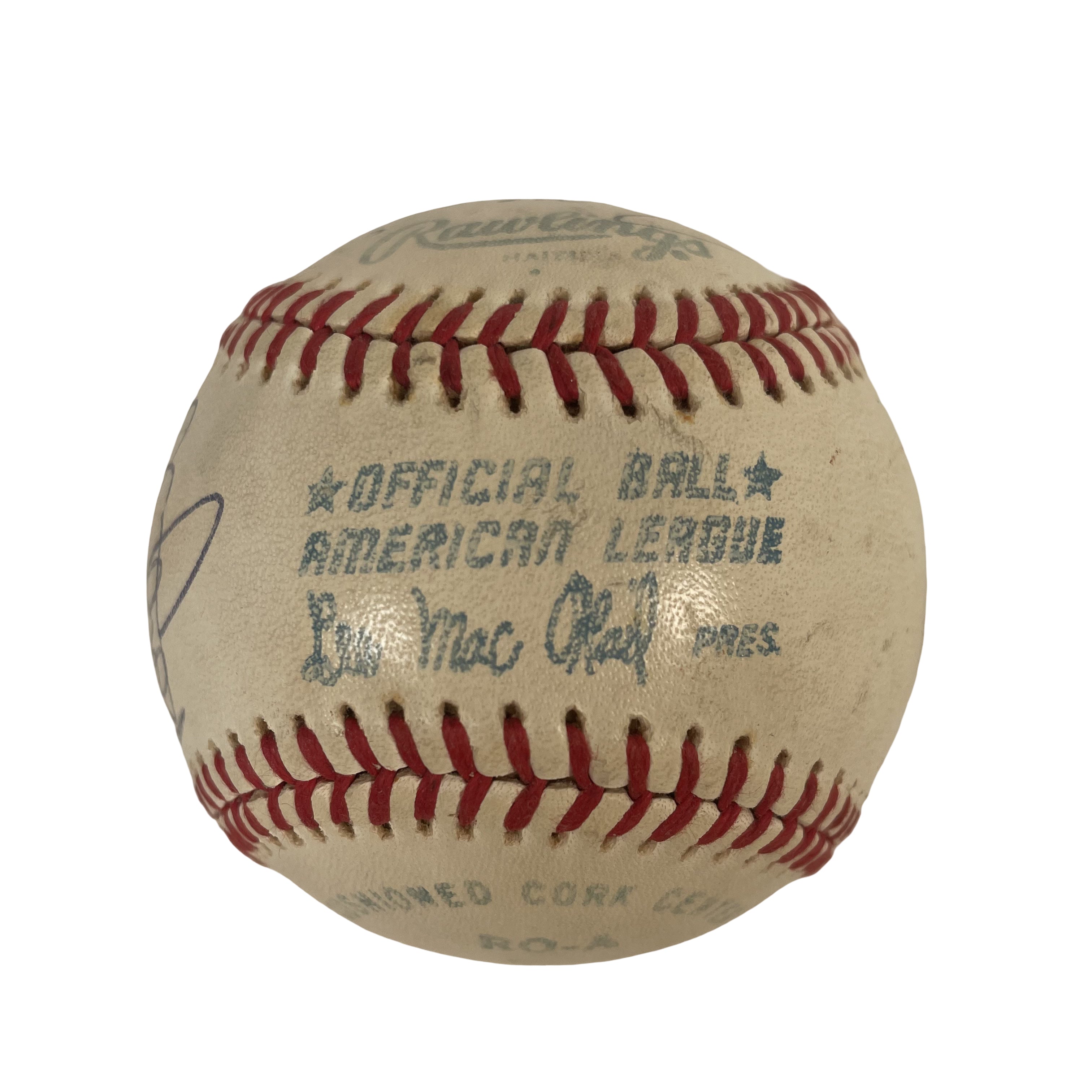 Robin Yount & Paul Molitor Milwaukee Brewers Autographed Signed Baseball AMCo COA