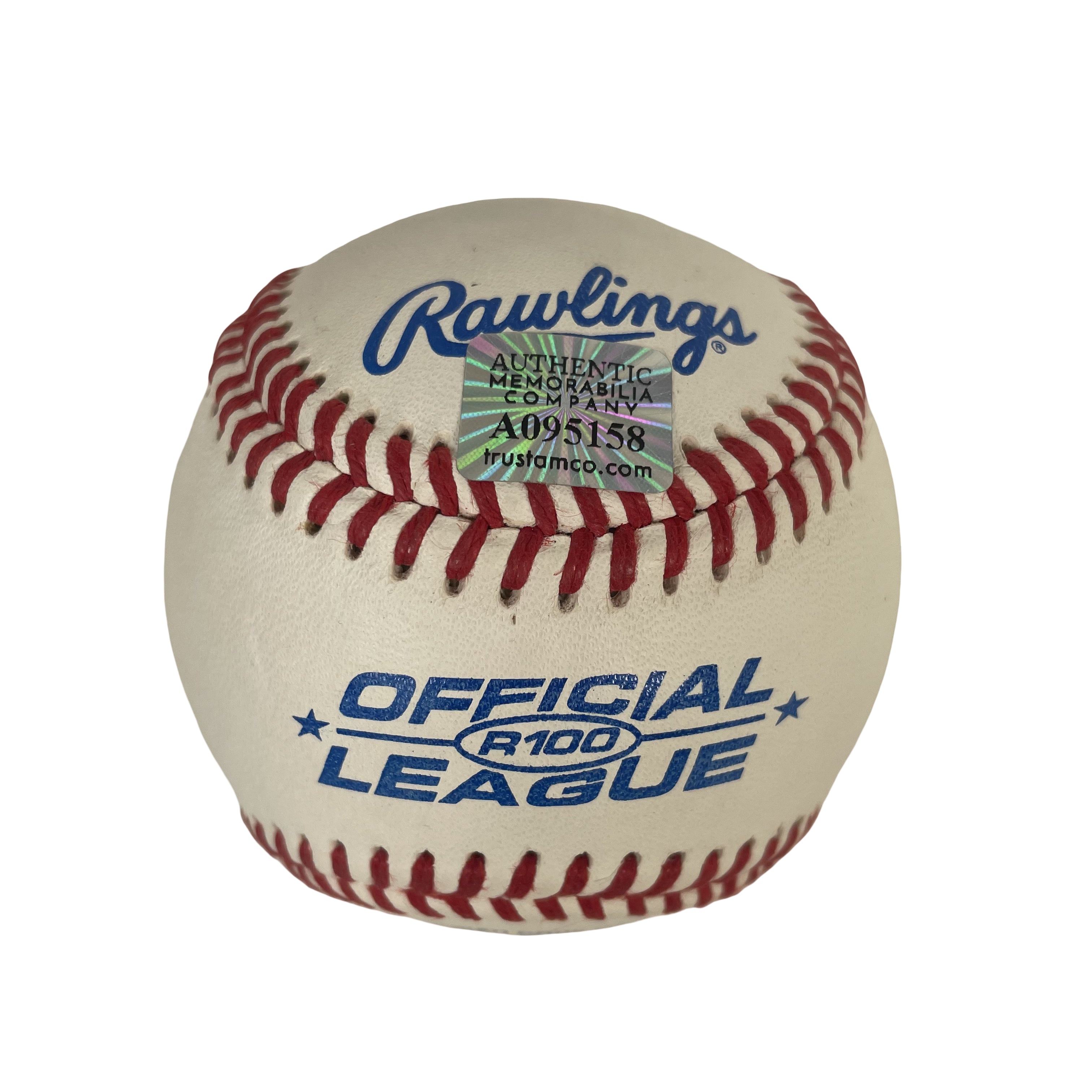 AJ Jackson Negro League Autographed Signed Baseball AMCo COA