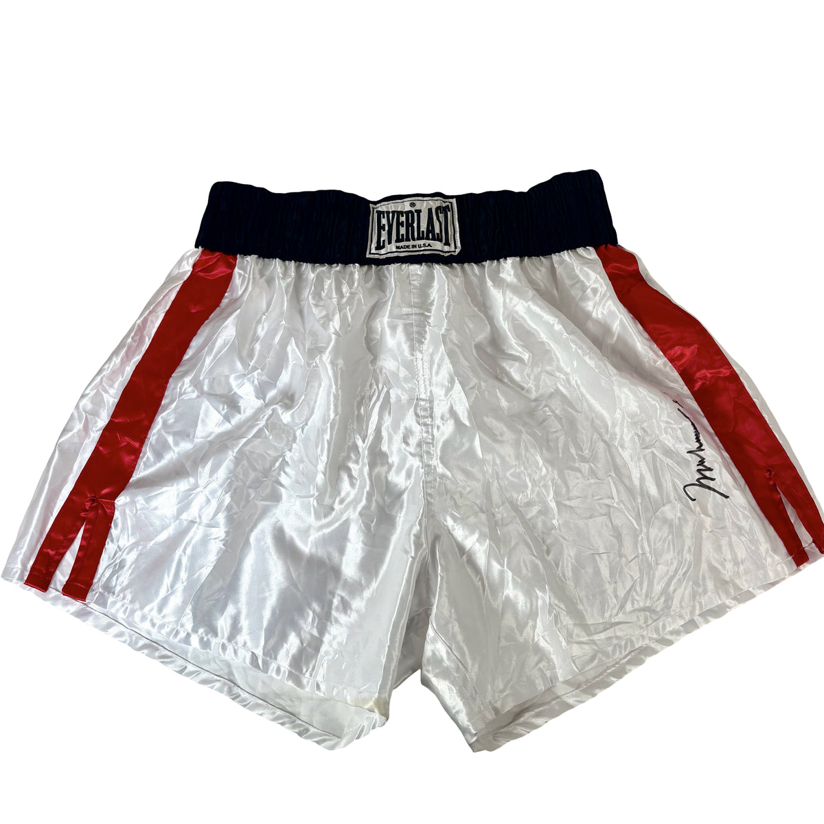 Muhammad Ali Autographed Signed Everlast Boxing Trunks  AMCo LOA
