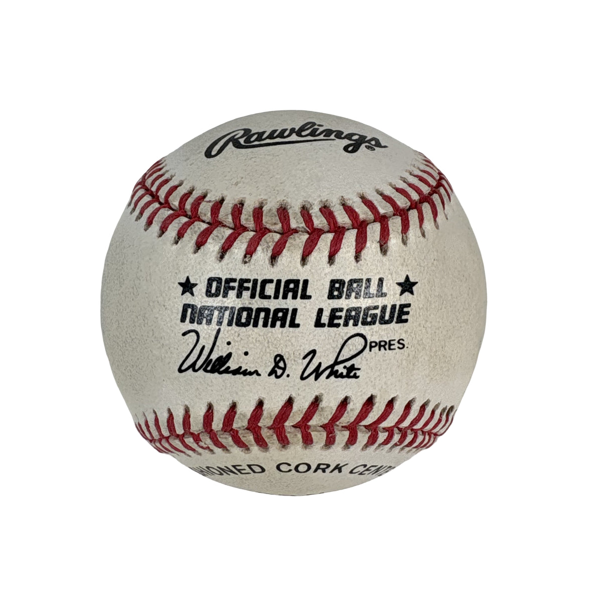 Terry Moore St Louis Cardinals Autographed Signed Baseball AMCo COA