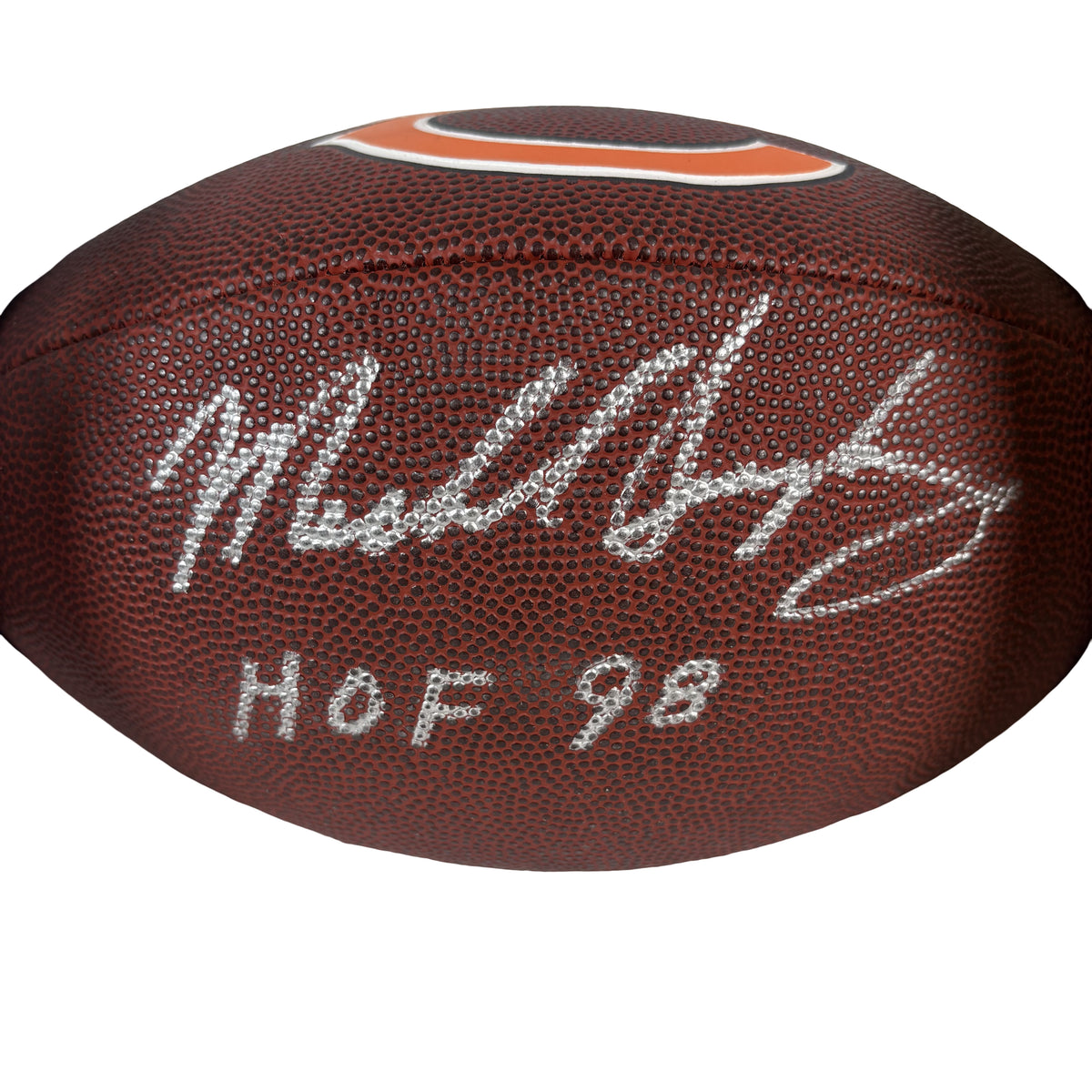 Mike Singletary Chicago Bears Autographed Signed Football Schwartz
