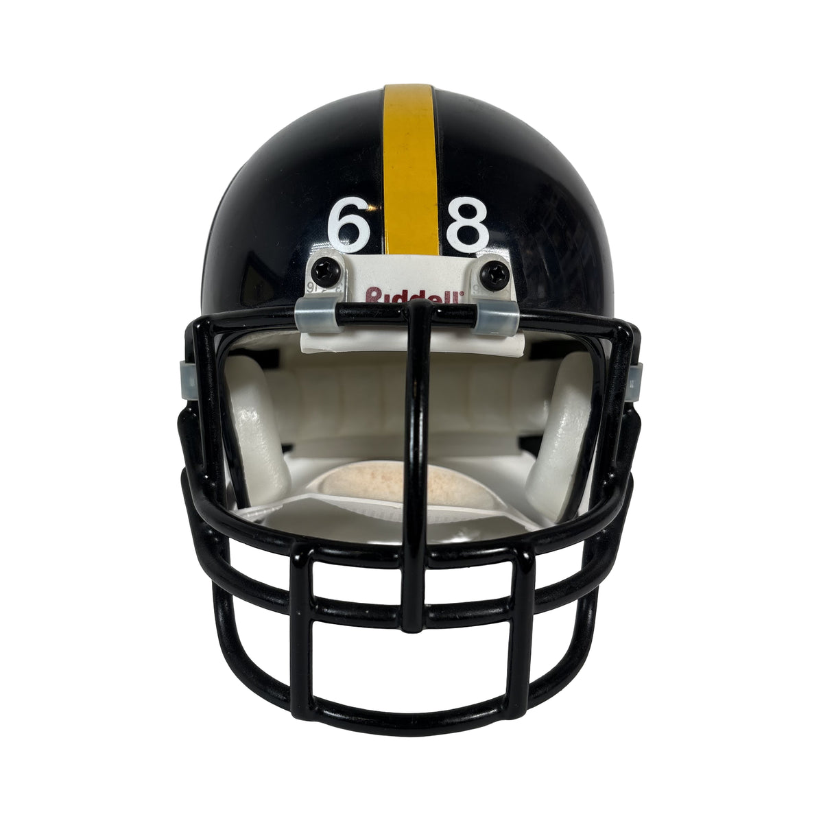 LC Greenwood Pittsburgh Steelers Autographed Signed Mini Helmet Beckett BAS