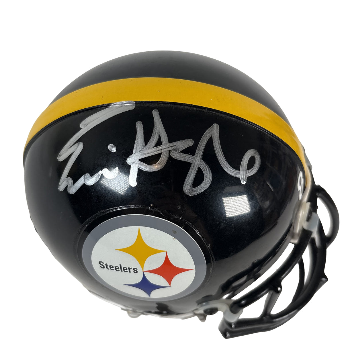 Eric Green Pittsburgh Steelers Autographed Signed Mini Helmet Beckett BAS