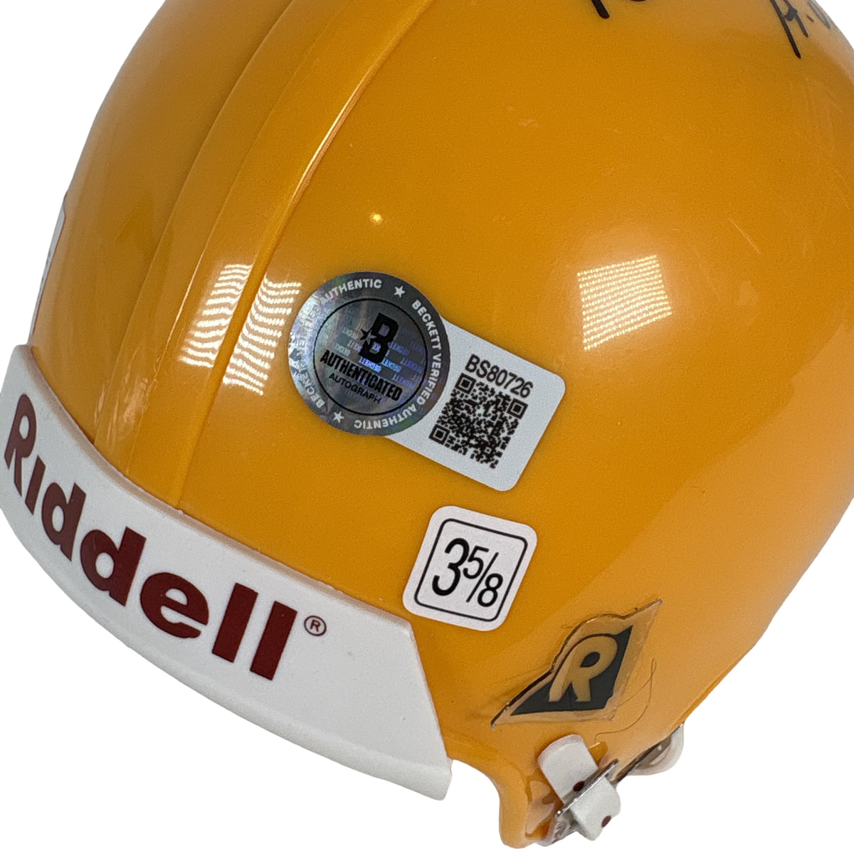 Bullet Bill Dudley Pittsburgh Steelers Autographed Signed Mini Helmet Beckett BAS