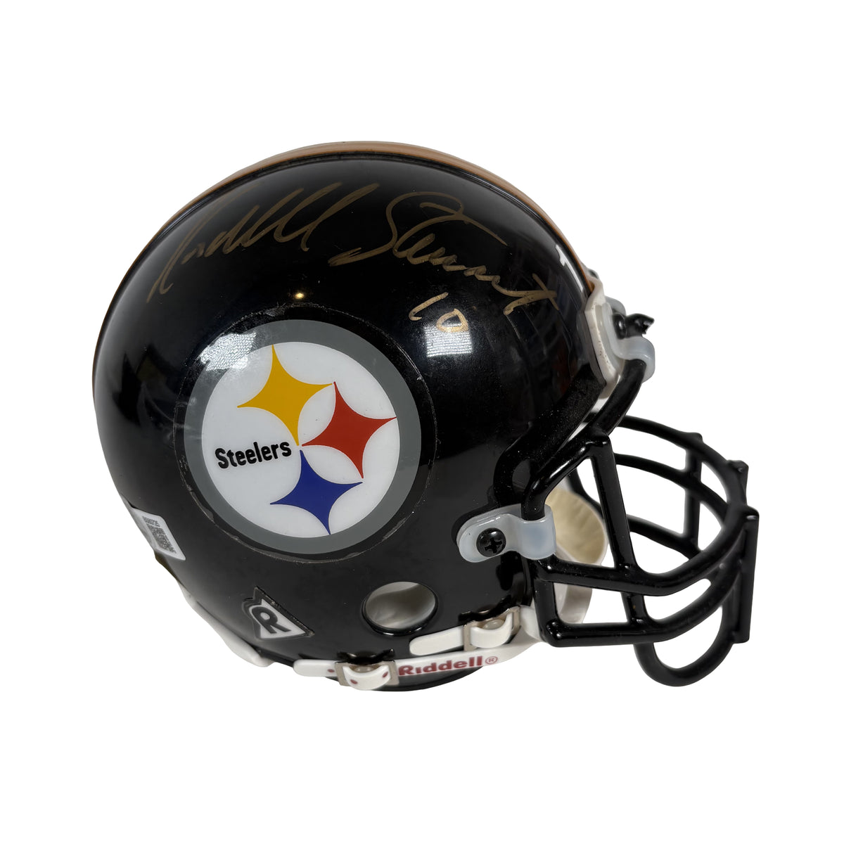 Kordell Stewart Pittsburgh Steelers Autographed Signed Mini Helmet Beckett BAS