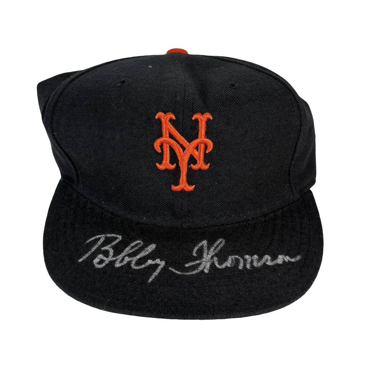 Bobby Thomson New York Giants autographed Signed Baseball Hat Hat AMCo COA