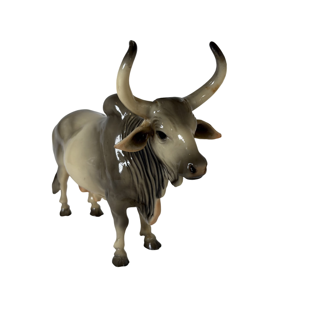 Breyer Brahma Bull Vintage Original #70 Glossy Brahma Bull Figure