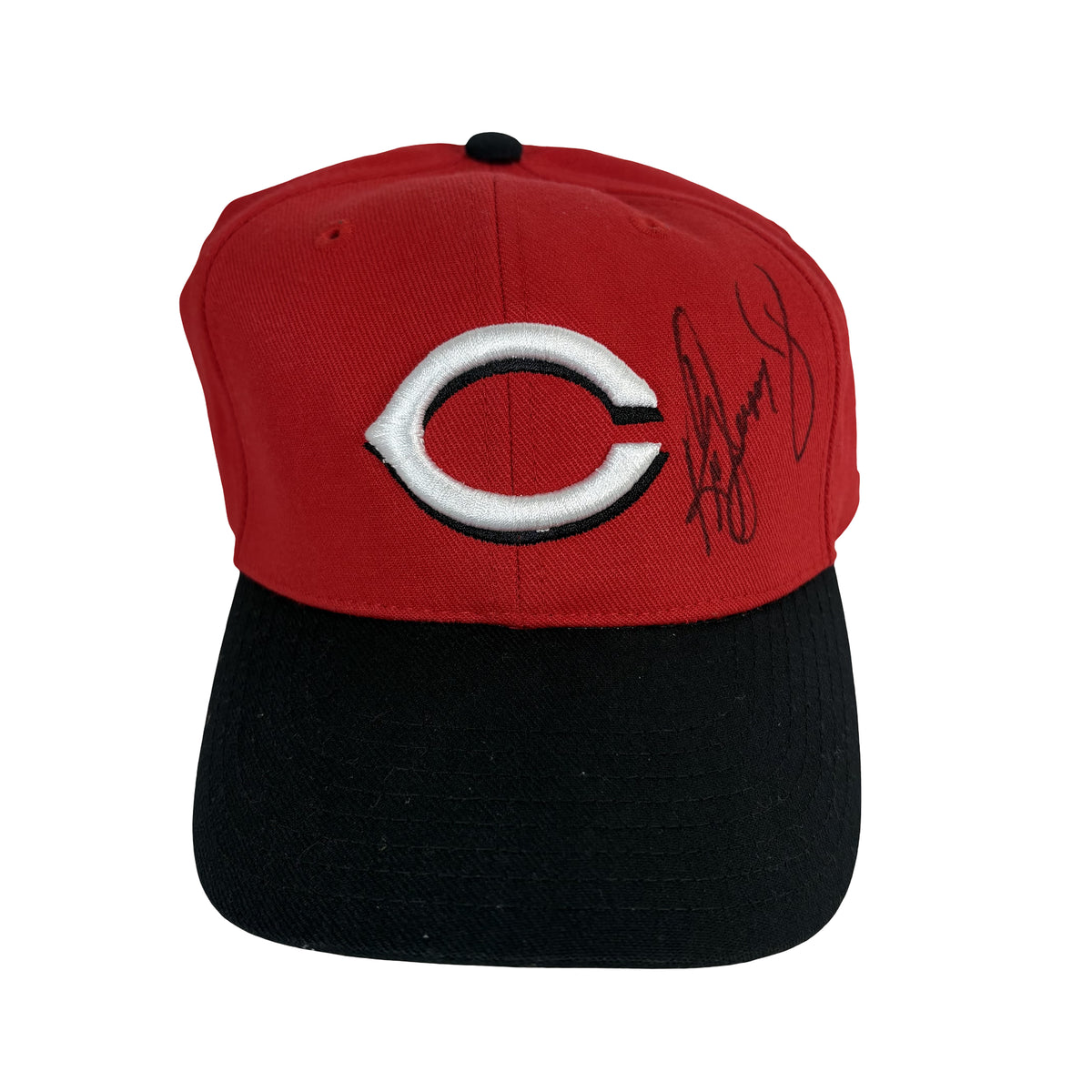 Ken Griffey Jr Cincinnati Reds Autographed Signed Baseball Hat AMCo COA