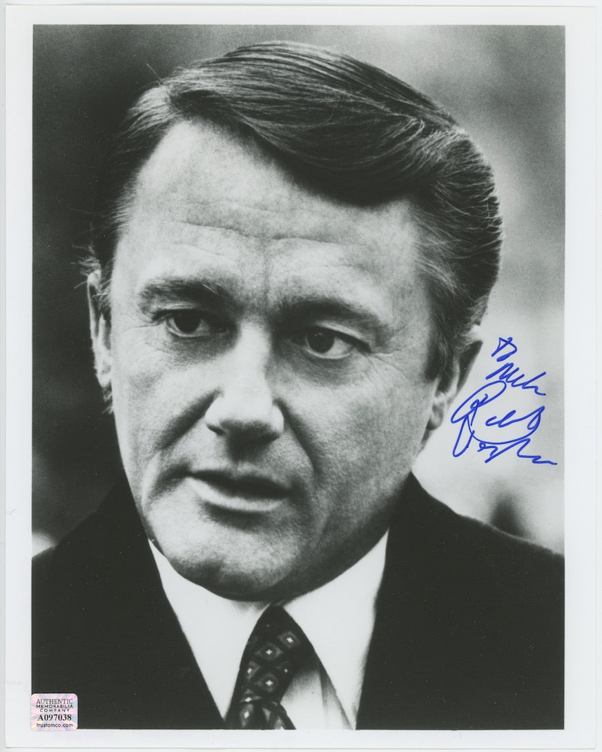 Robert Vaughn The Man From UNCLE Autographed Signed 8x10 Photo AMCo COA