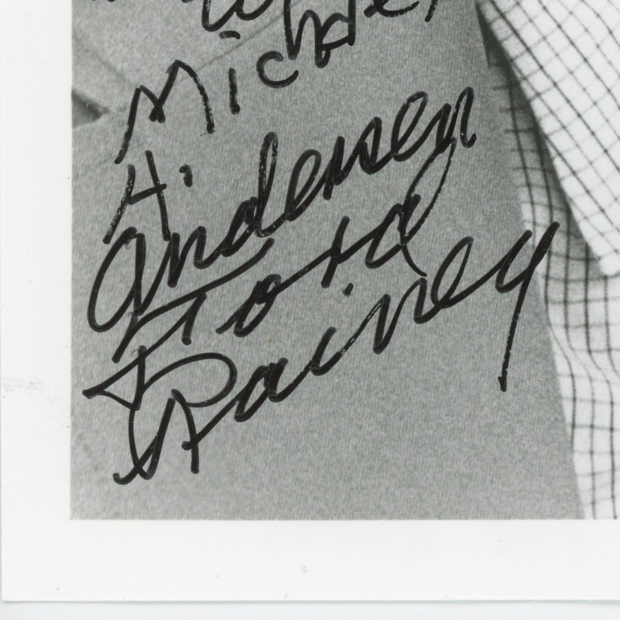 Ford Rainey The Bionic Woman Autographed Signed 8x10 Photo AMCo COA