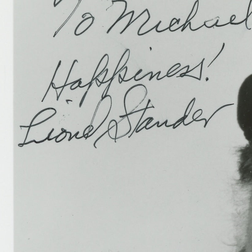Lionel Stander Hart To Hart Autographed Signed 8x10 Photo AMCo COA