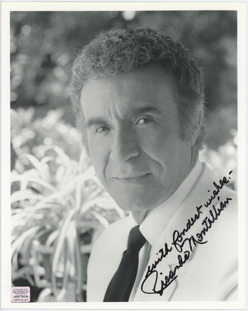 Ricardo Montalban Fantasy Island Autographed Signed 8x10 Photo AMCo COA