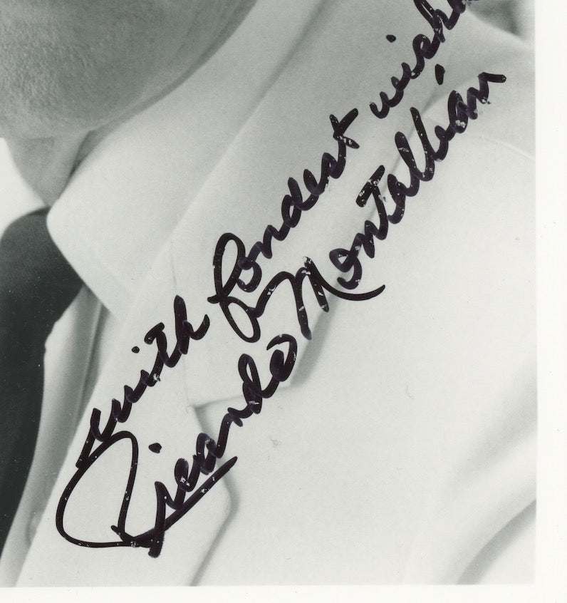 Ricardo Montalban Fantasy Island Autographed Signed 8x10 Photo AMCo COA