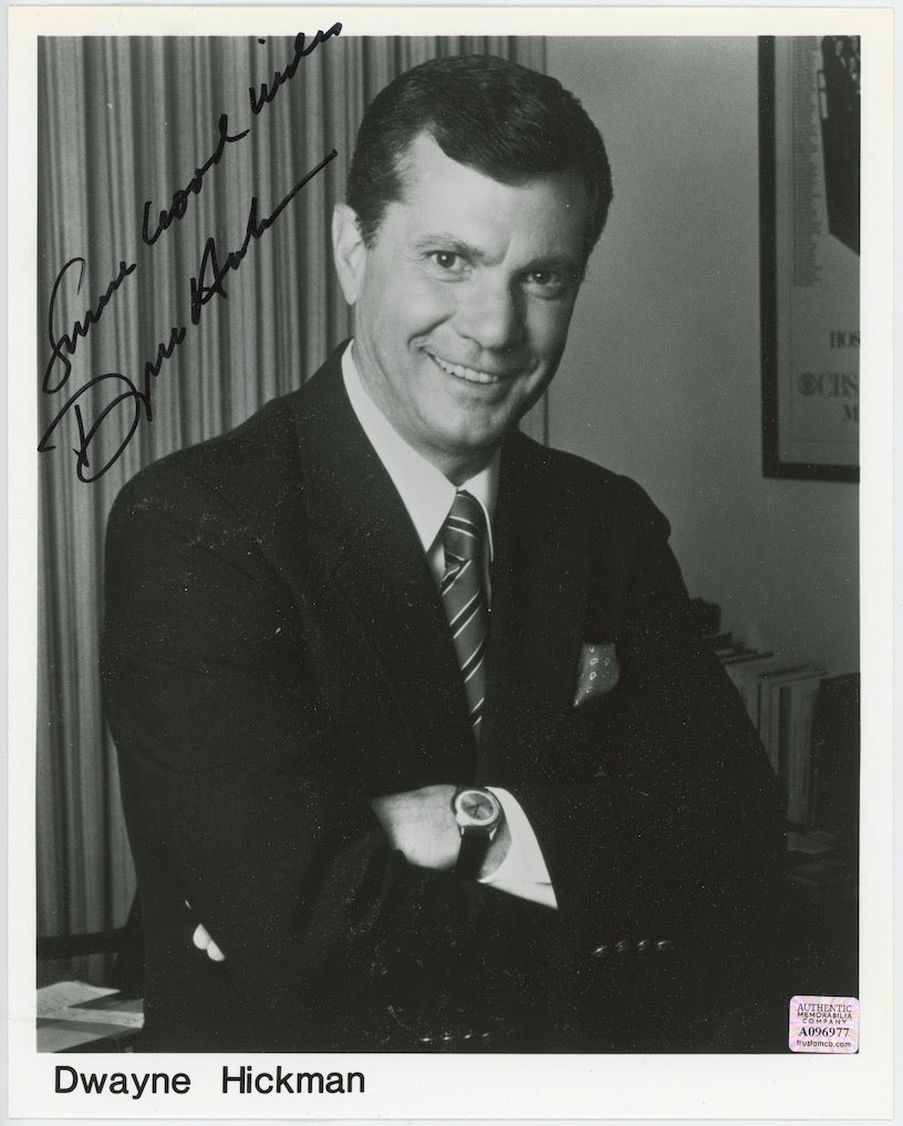 Dwayne Hickman Loves of Dobie Gillis Autographed Signed 8x10 Photo AMCo COA