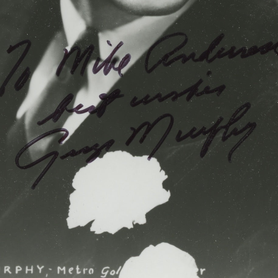 George Murphy Broadway Melody Autographed Signed 8x10 Photo AMCo COA