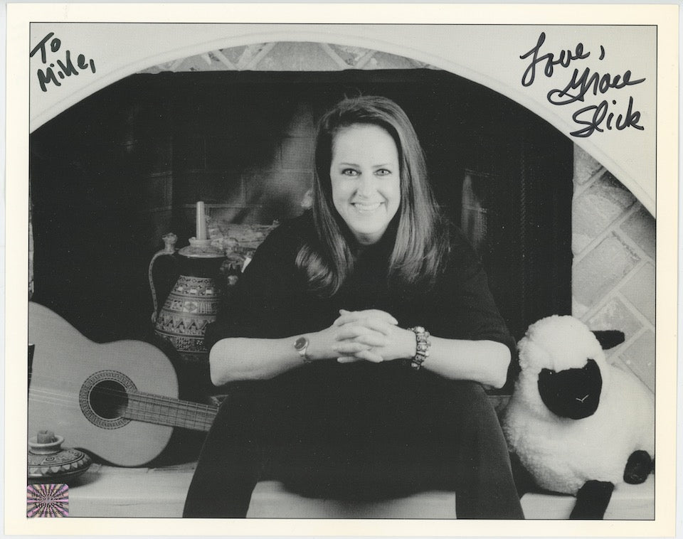 Grace Slick Jefferson Airplane Autographed Signed 8x10 Photo AMCo COA