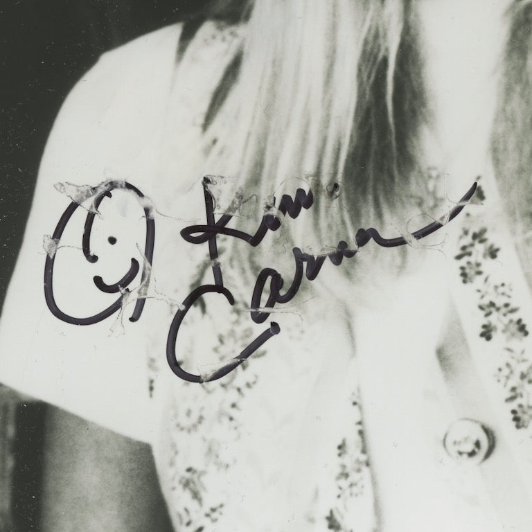 Kim Carnes Bette Davis Eyes Autographed Signed 8x10 Photo AMCo COA