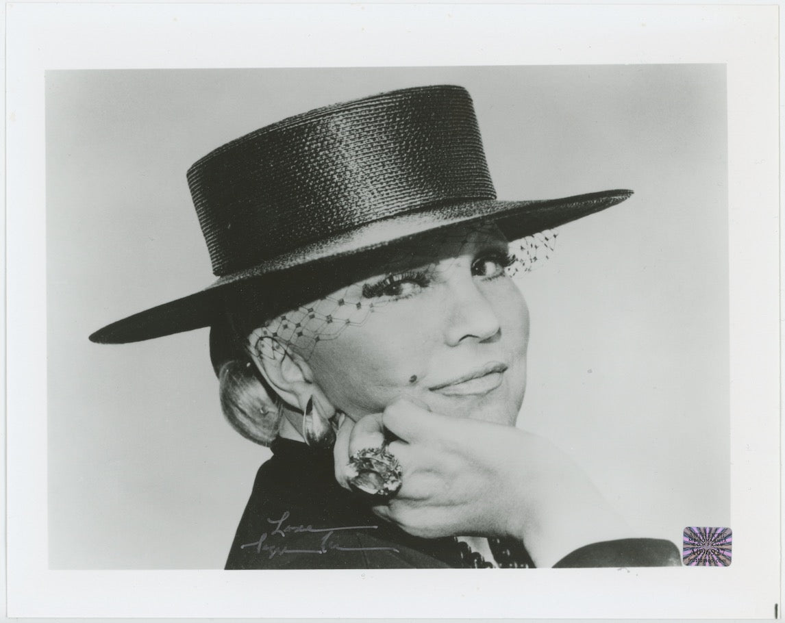 Peggy Lee Jazz Singer Autographed Signed 8x10 Photo AMCo COA