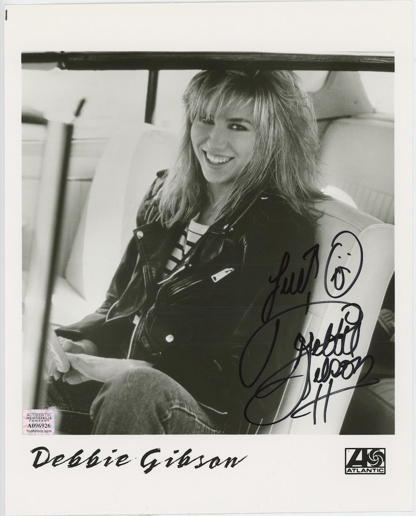 Debbie Gibson Out Of The Blue Autographed Signed 8x10 Photo AMCo COA