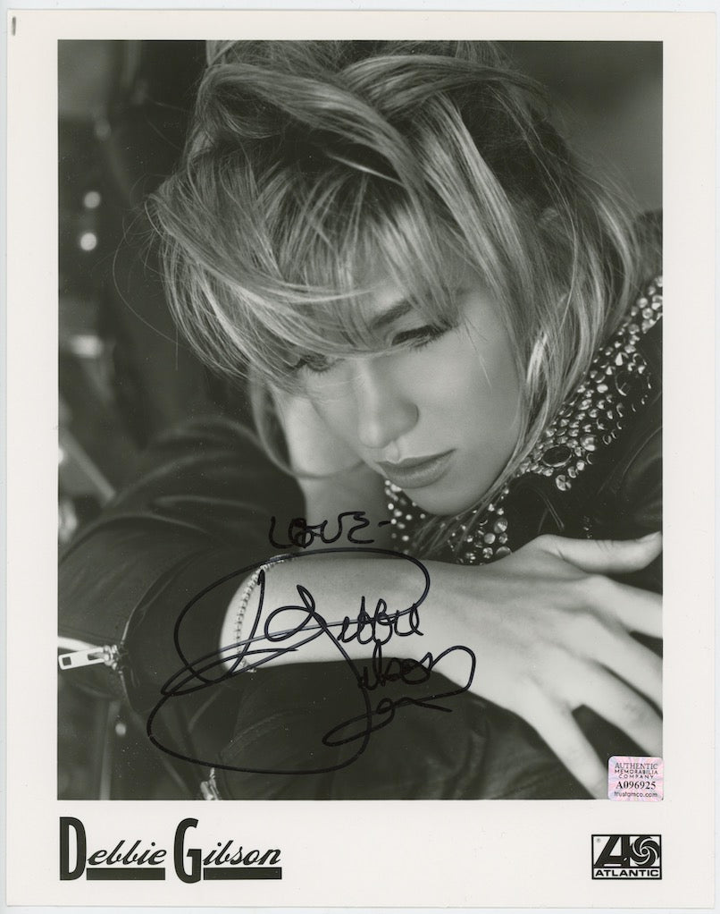 Debbie Gibson Out Of The Blue Autographed Signed 8x10 Photo AMCo COA