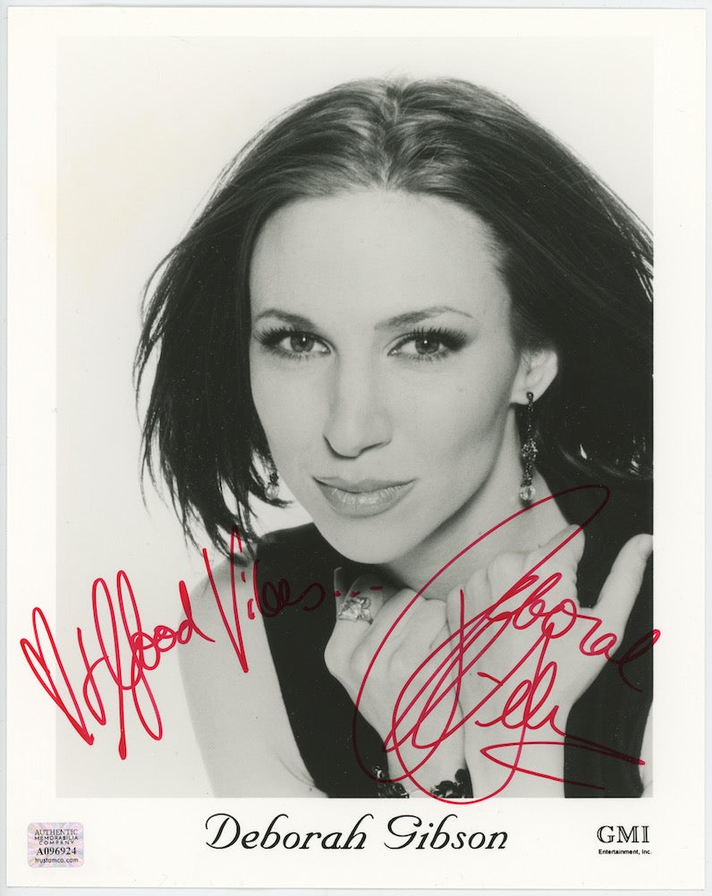 Debbie Gibson Butterfly Actress Autographed Signed 8x10 Photo AMCo COA