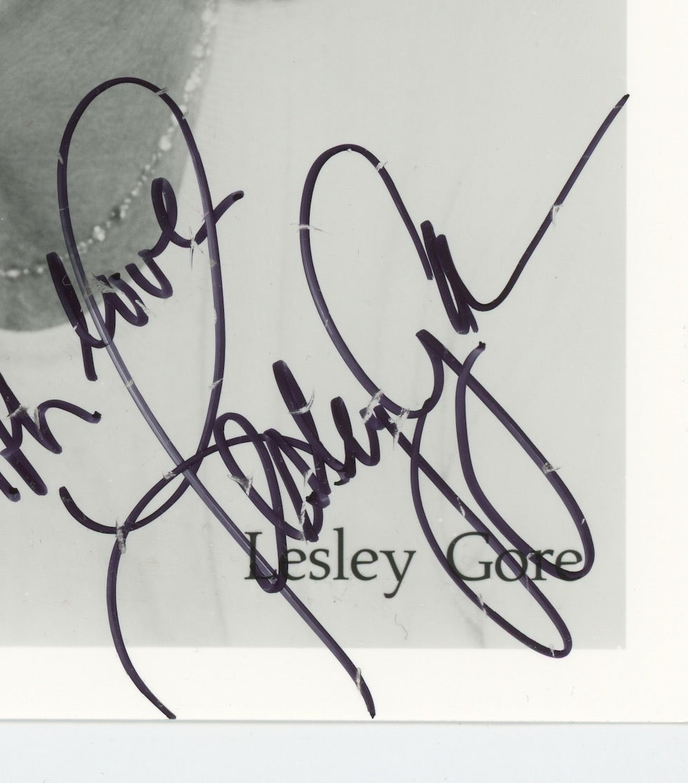 Lesley Gore Its My Party Autographed Signed 8x10 Photo AMCo COA