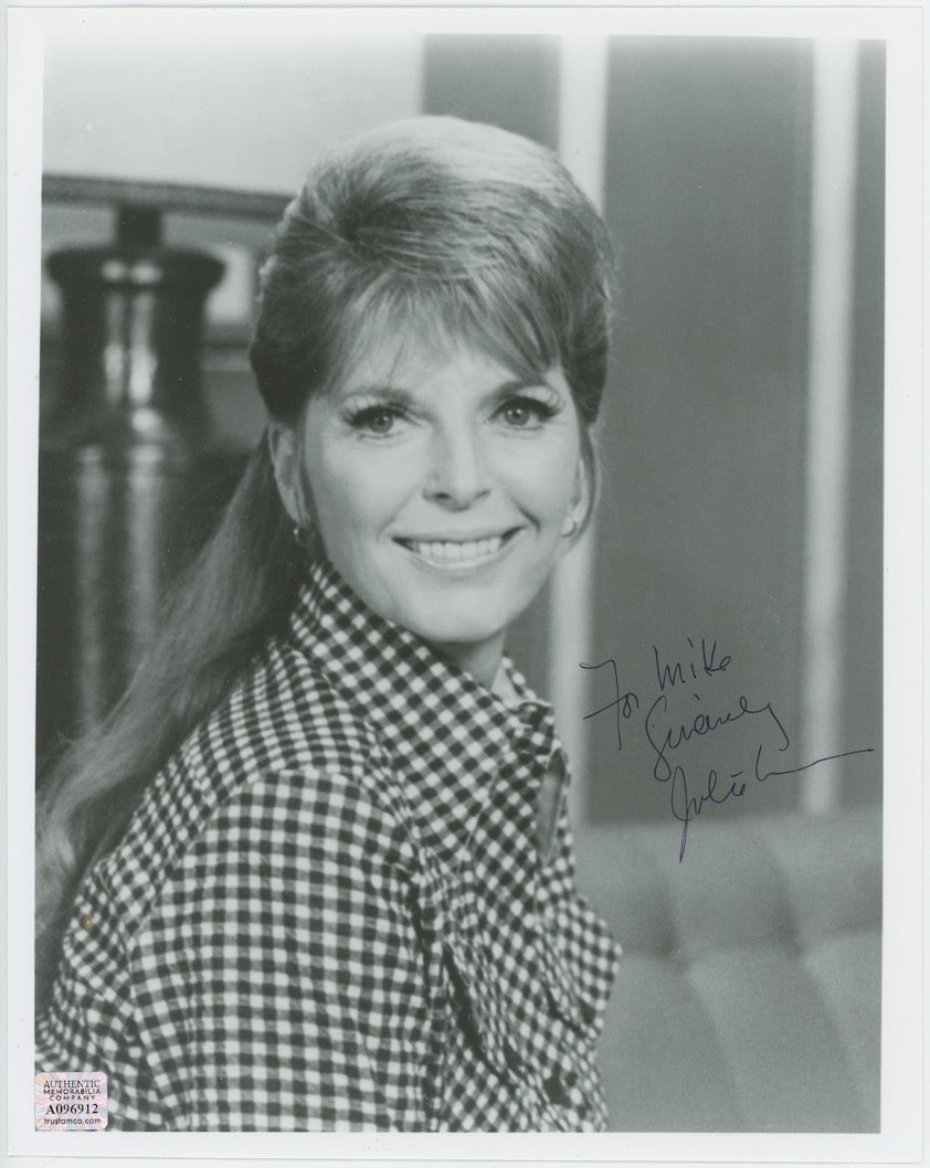 Julie London Cry Me A River Autographed Signed 8x10 Photo AMCo COA