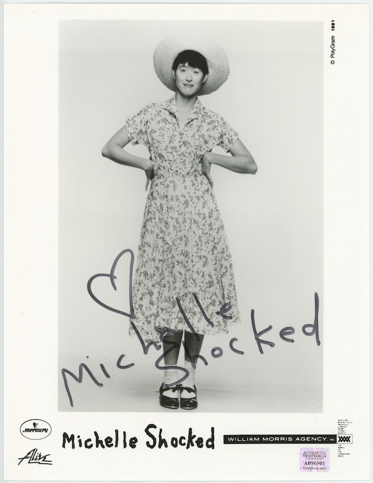 Michelle Shocked Anchorage Autographed Signed 8x10 Photo AMCo COA