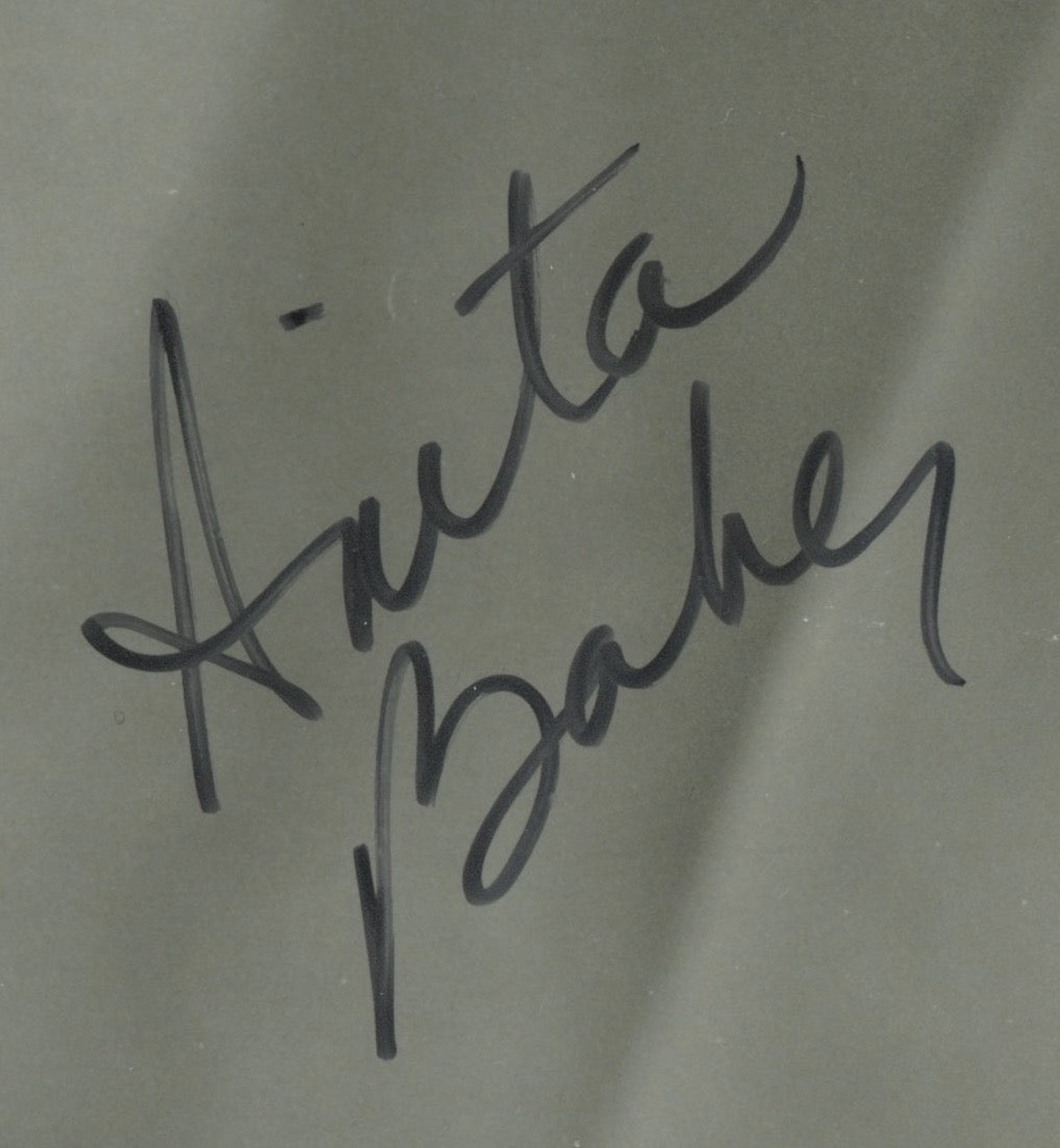 Anita Baker Sweet Love Autographed Signed 8x10 Photo AMCo COA