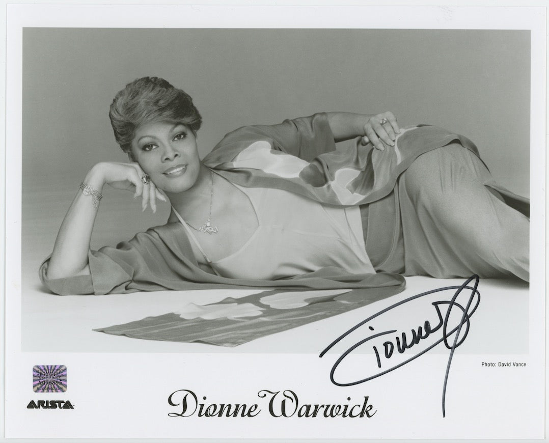 Dionne Warwick Walk On By Autographed Signed 8x10 Photo AMCO COA