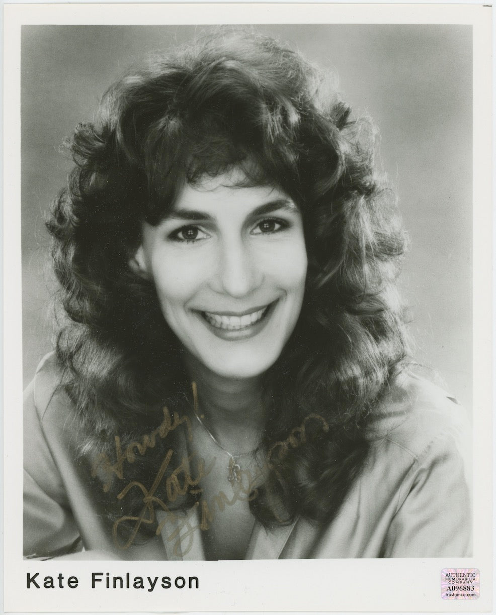 Kate Finlayson Die Hard Autographed Signed 8x10 Photo AMCo COA